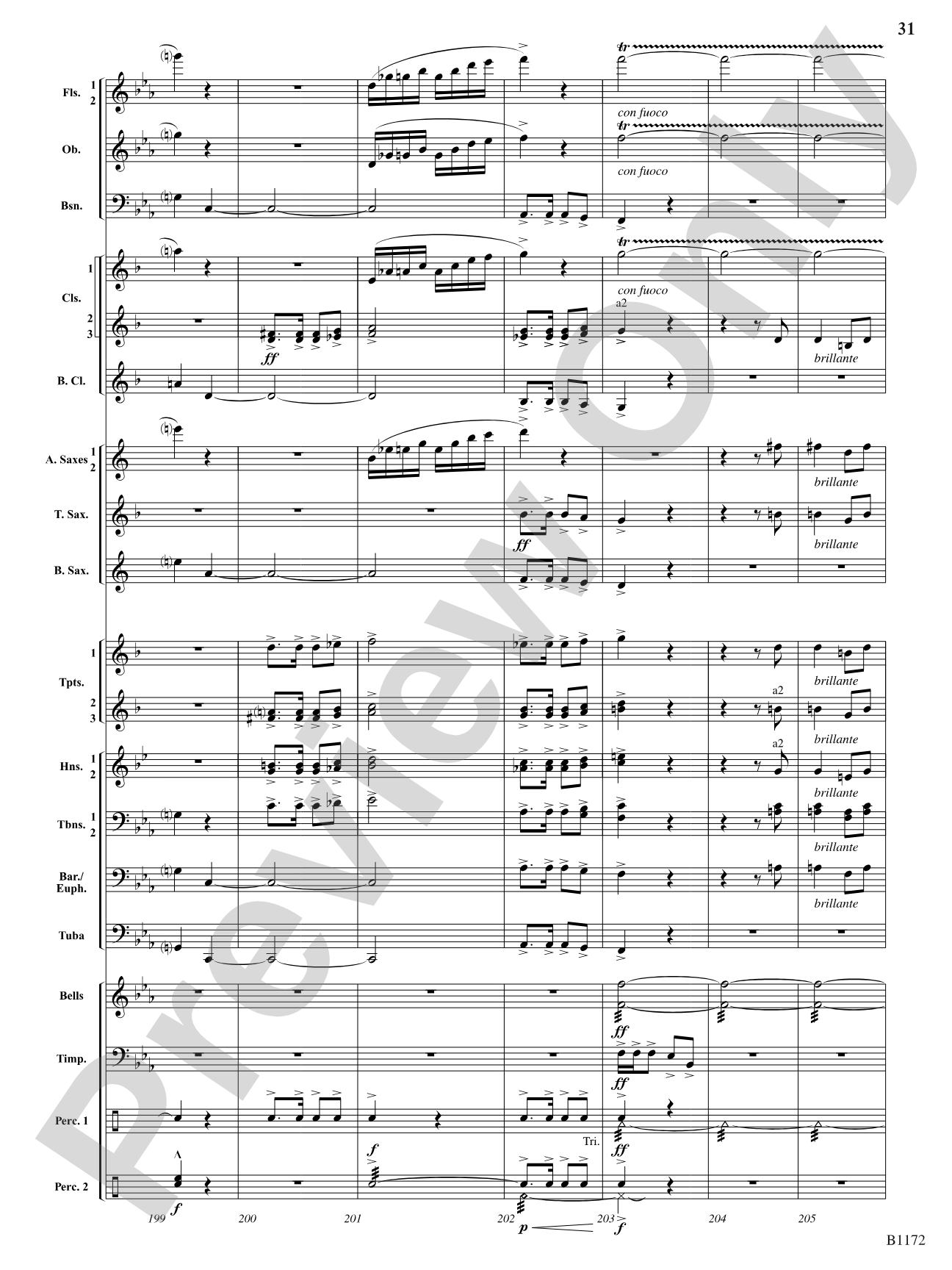 New England Suite: Concert Band Conductor Score & Parts