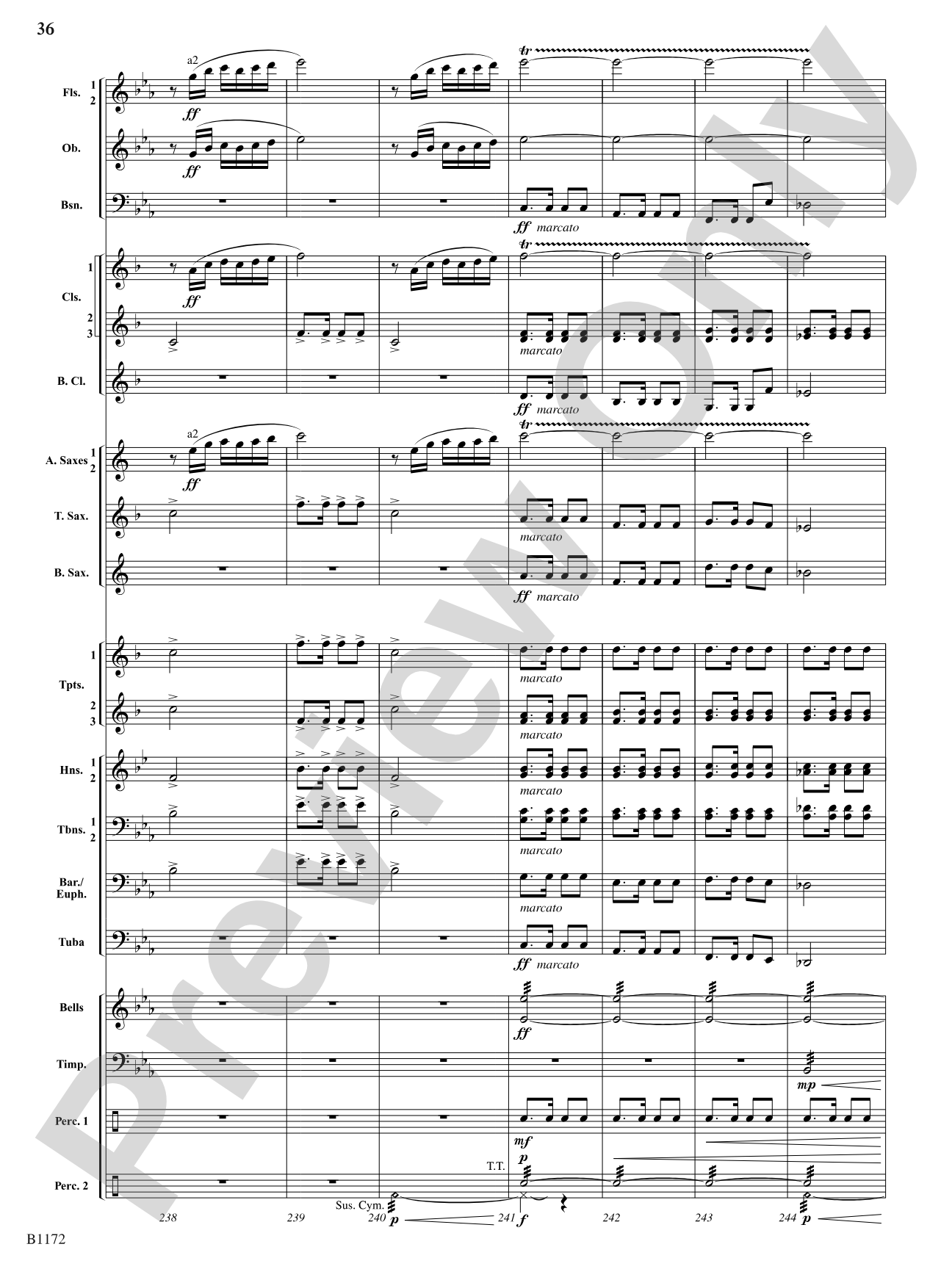 New England Suite: Concert Band Conductor Score & Parts
