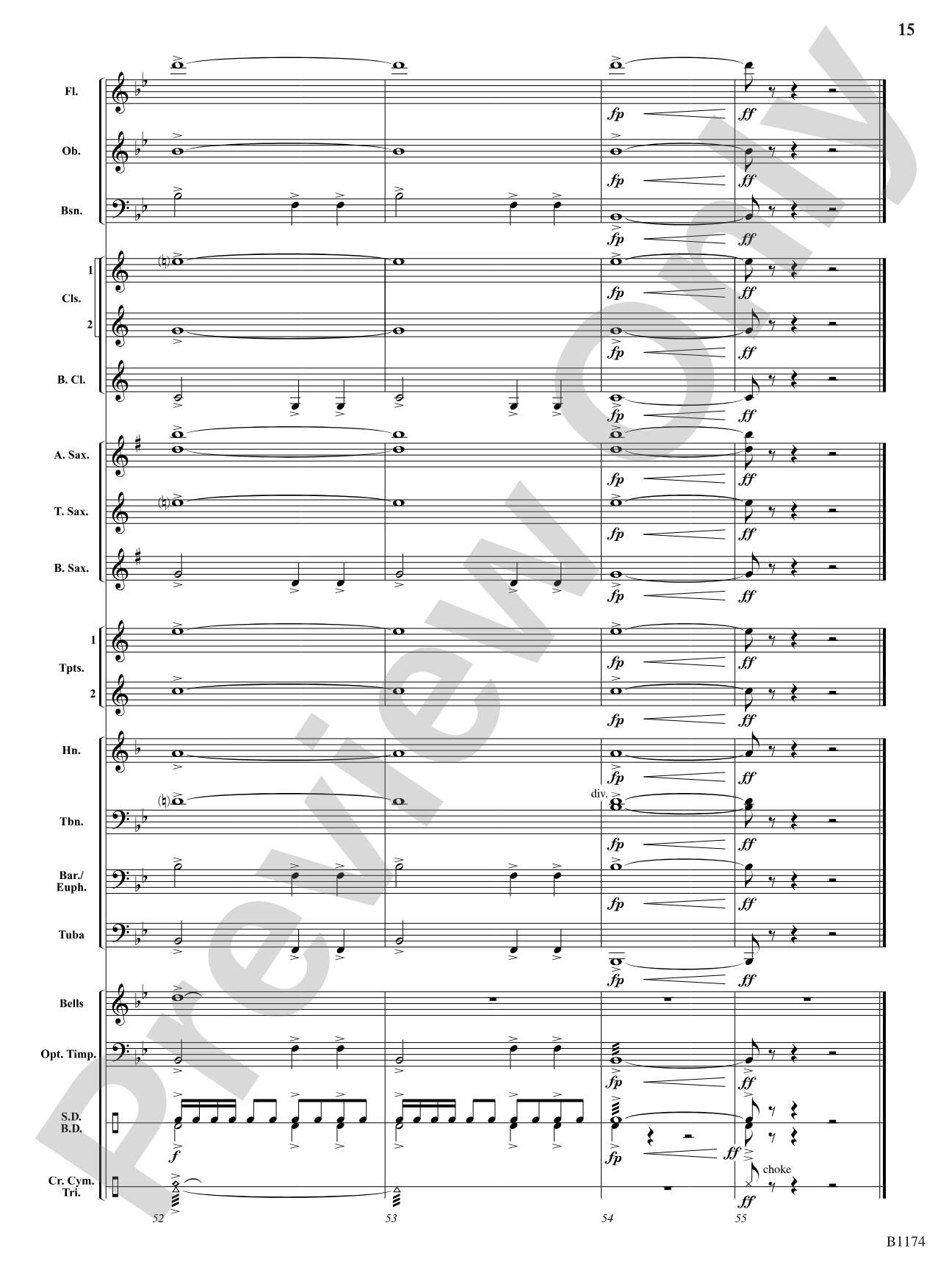 Stand Tall America: Concert Band Conductor Score & Parts