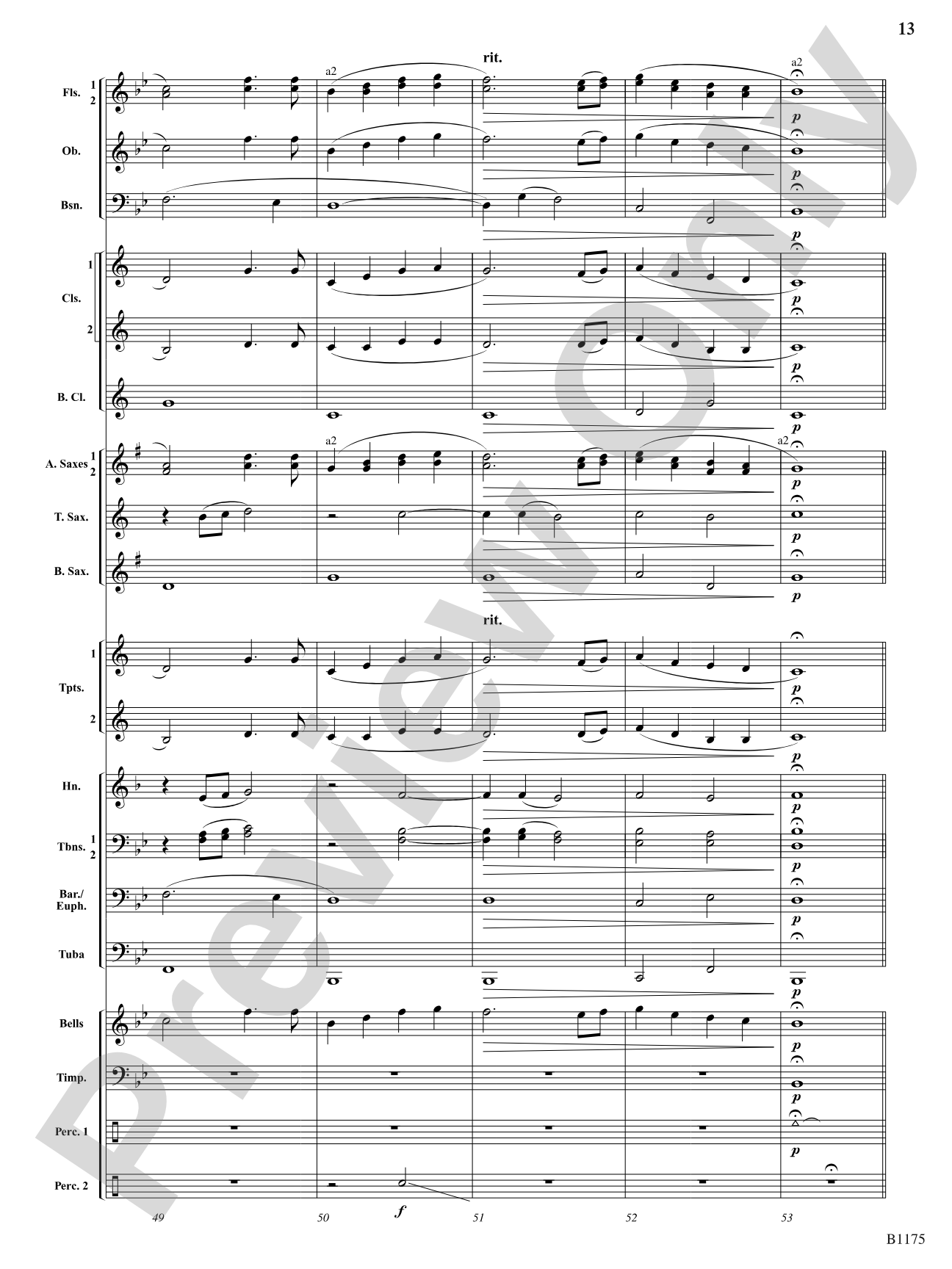 Shadows in Time: Concert Band Conductor Score & Parts