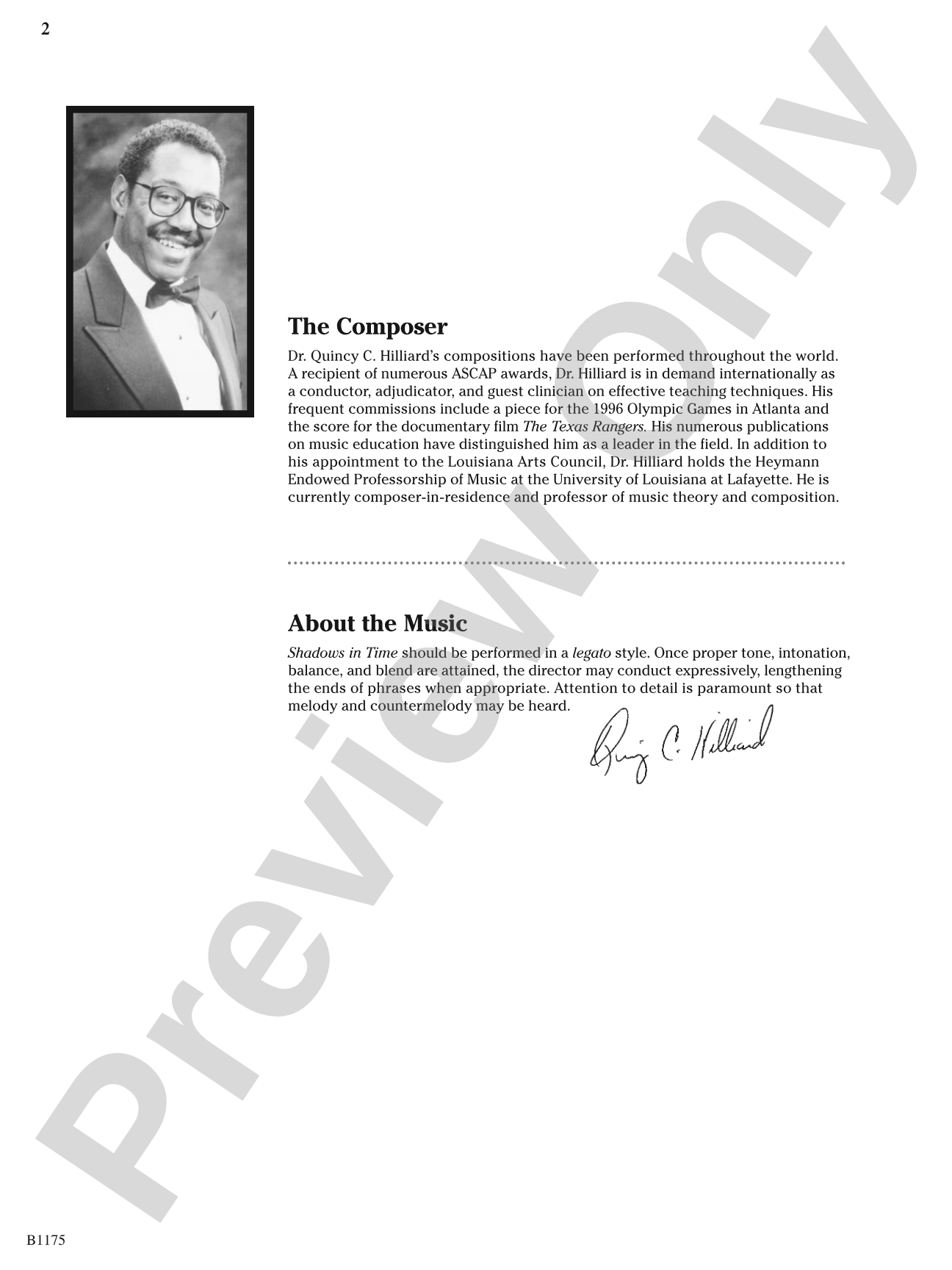 Shadows in Time: Concert Band Conductor Score & Parts