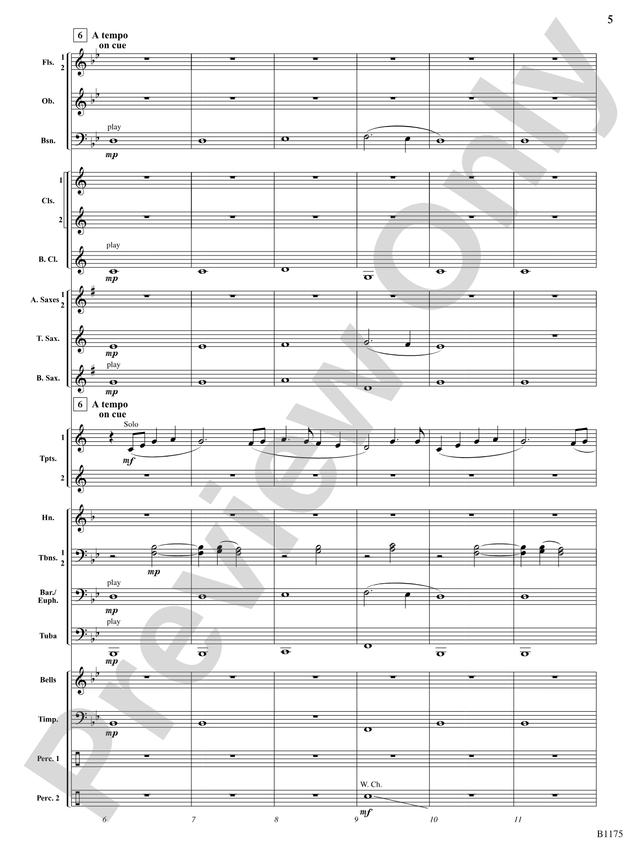 Shadows in Time: Concert Band Conductor Score & Parts