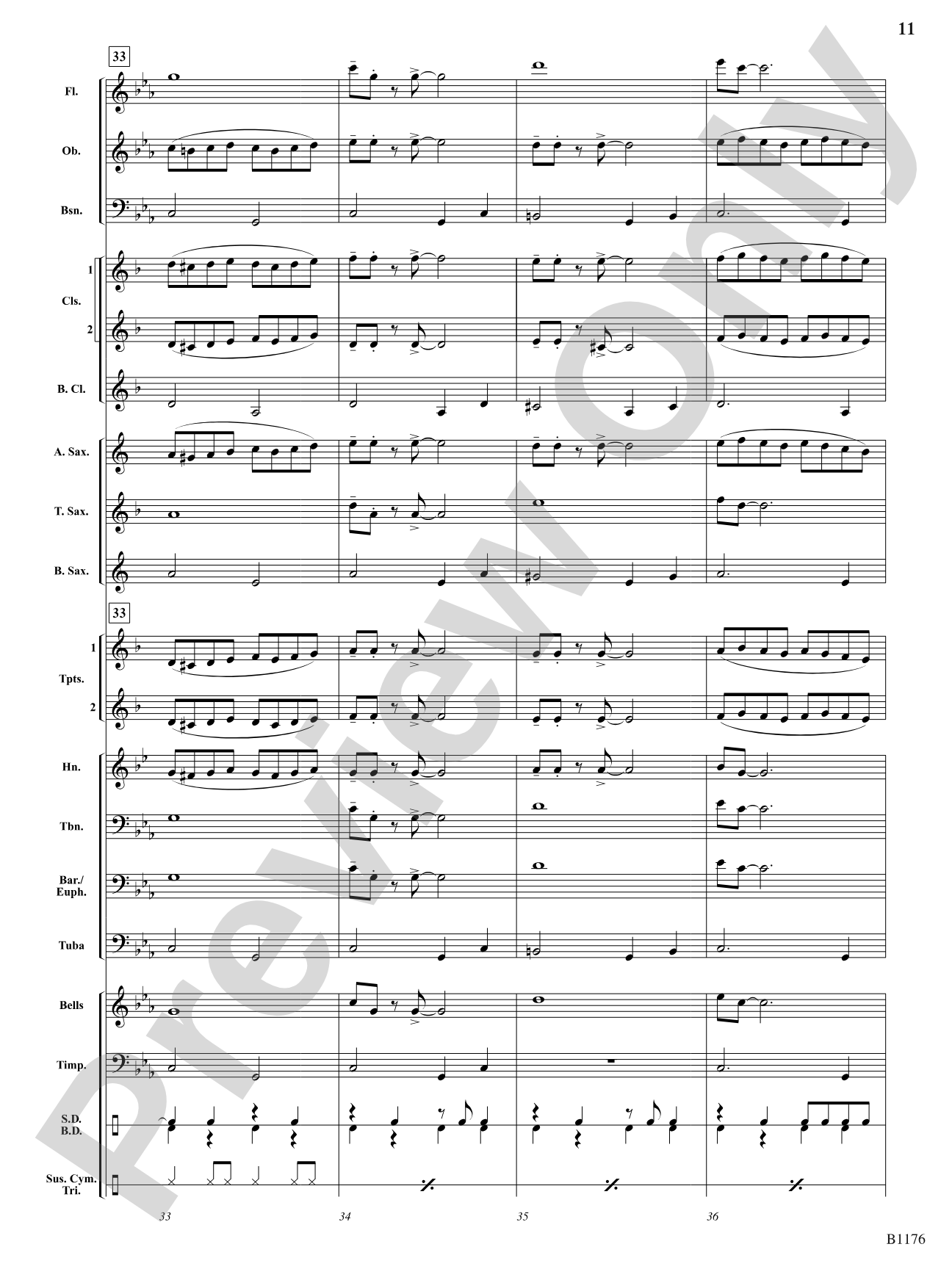 Joshua: Concert Band Conductor Score & Parts