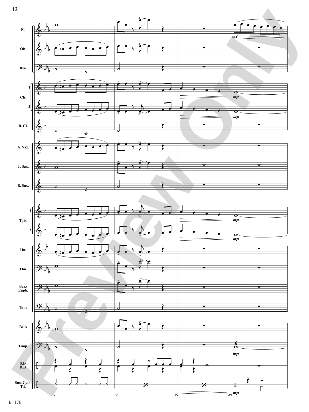 Joshua: Concert Band Conductor Score & Parts