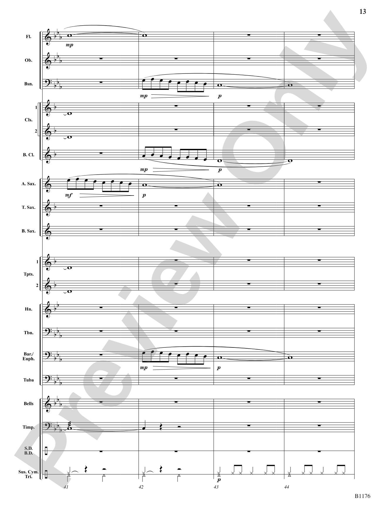 Joshua: Concert Band Conductor Score & Parts