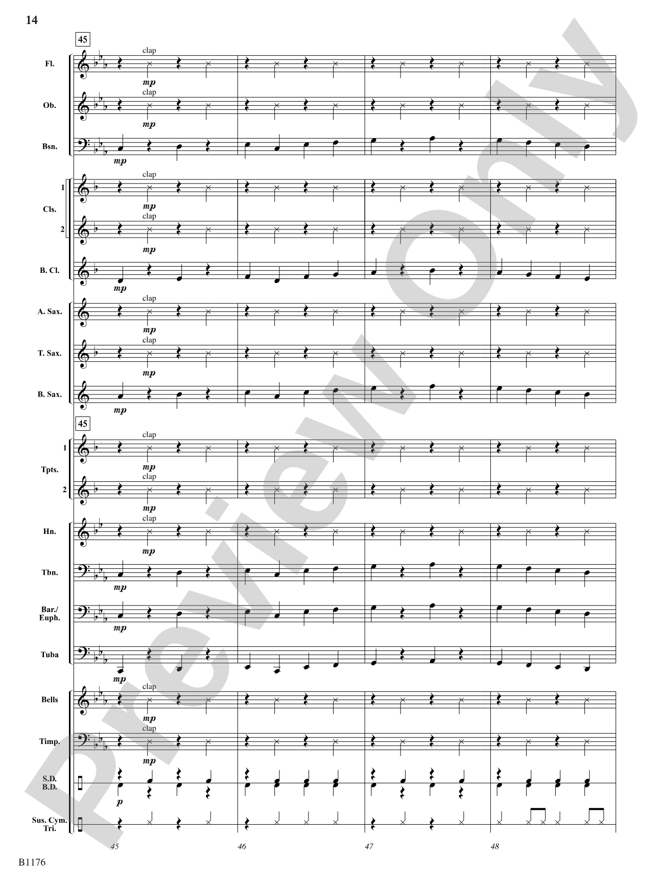 Joshua: Concert Band Conductor Score & Parts