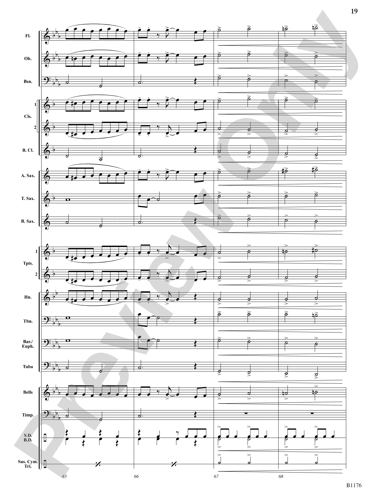 Joshua: Concert Band Conductor Score & Parts