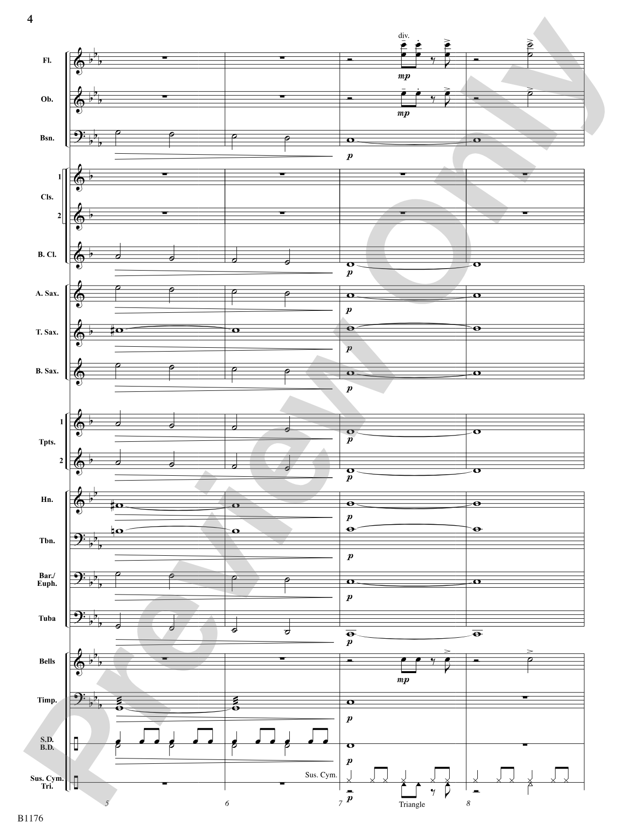 Joshua: Concert Band Conductor Score & Parts