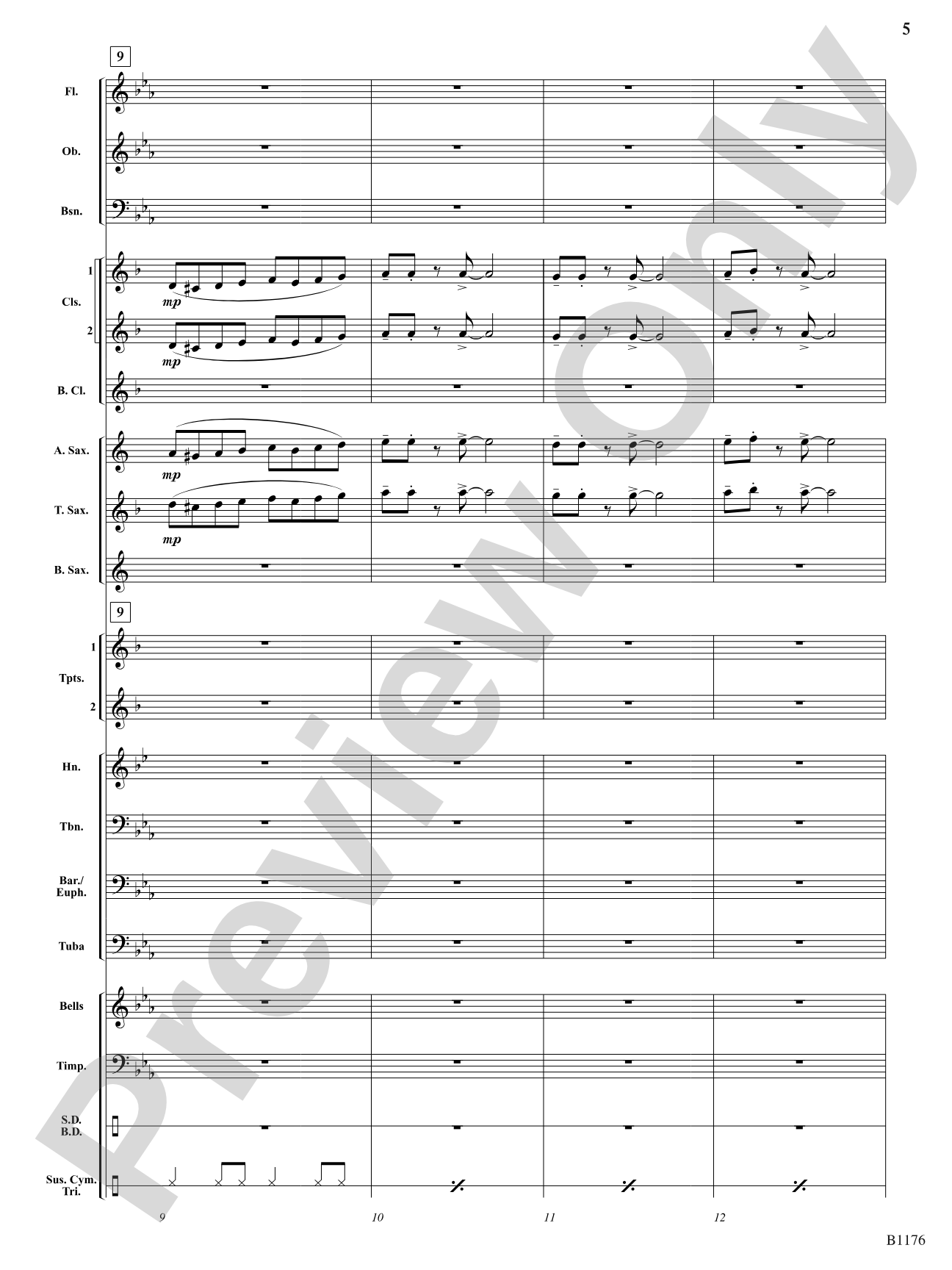 Joshua: Concert Band Conductor Score & Parts