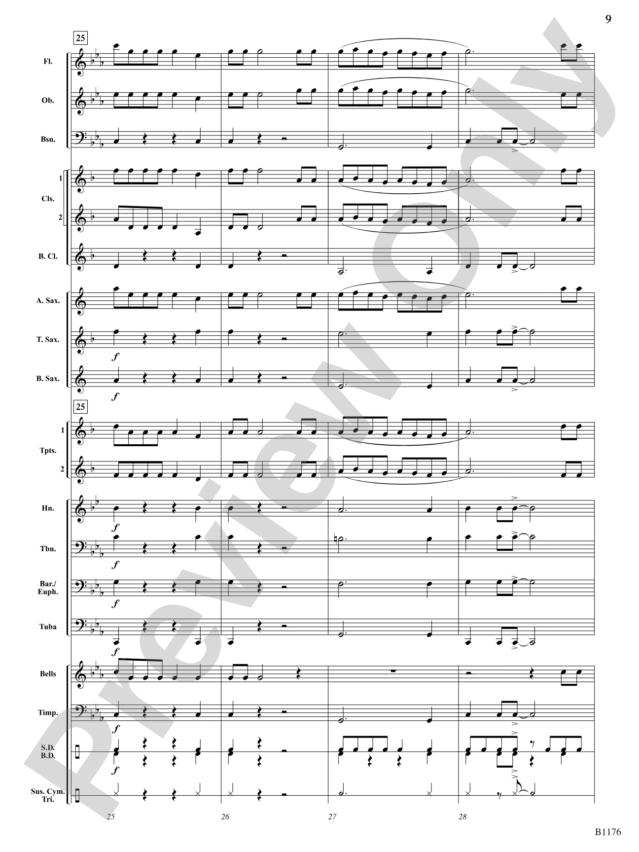Joshua: Concert Band Conductor Score & Parts