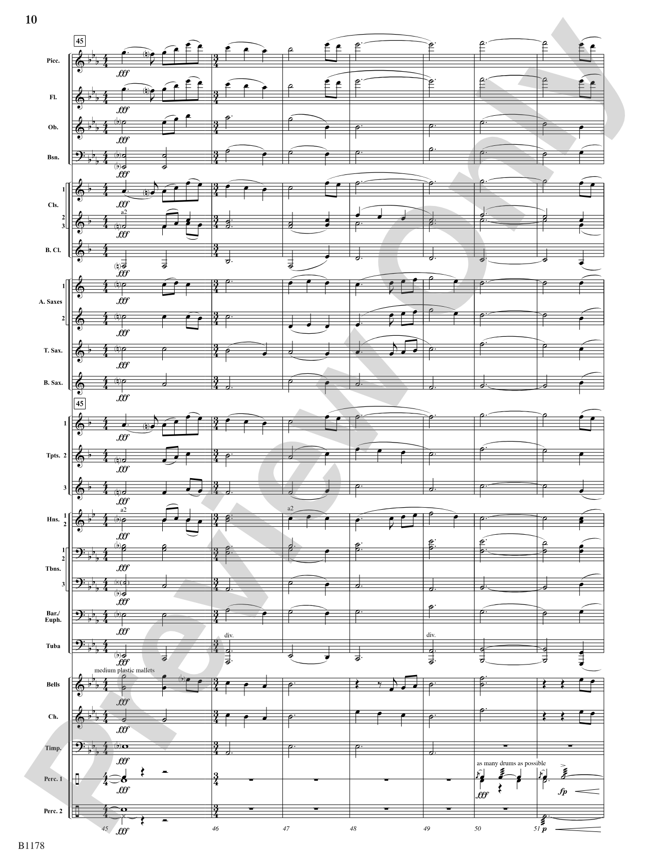Each Time You Tell Their Story: Concert Band Conductor Score & Parts