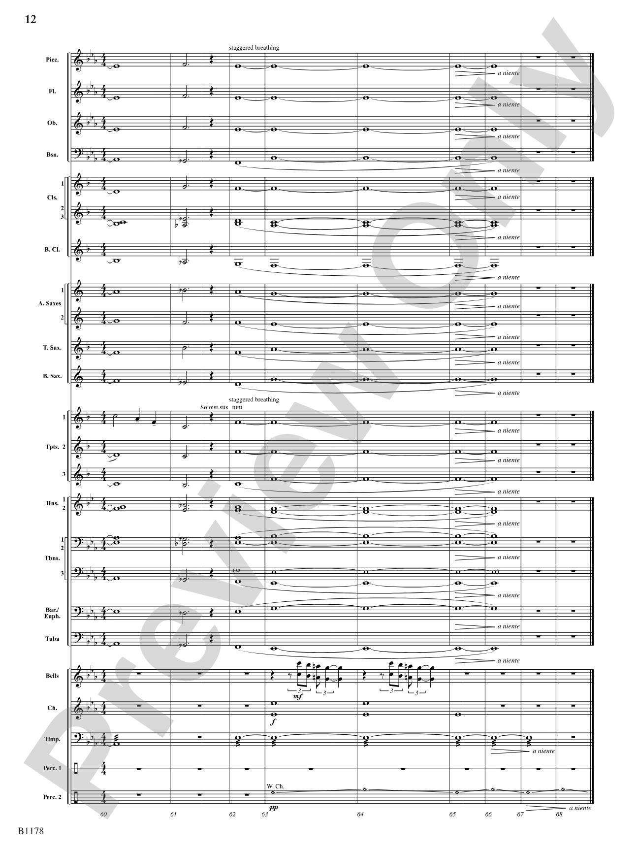 Each Time You Tell Their Story: Concert Band Conductor Score & Parts