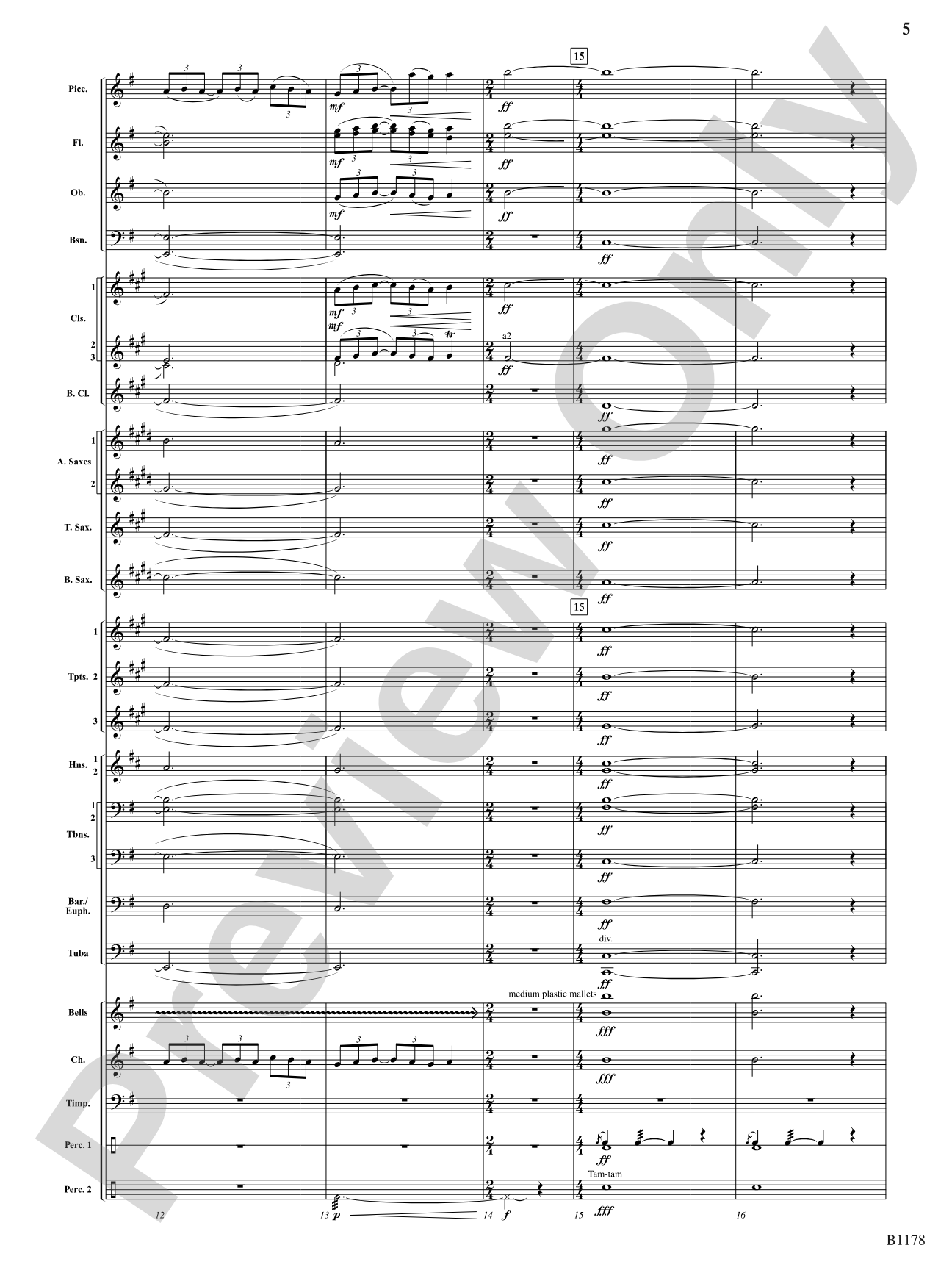 Each Time You Tell Their Story: Concert Band Conductor Score & Parts
