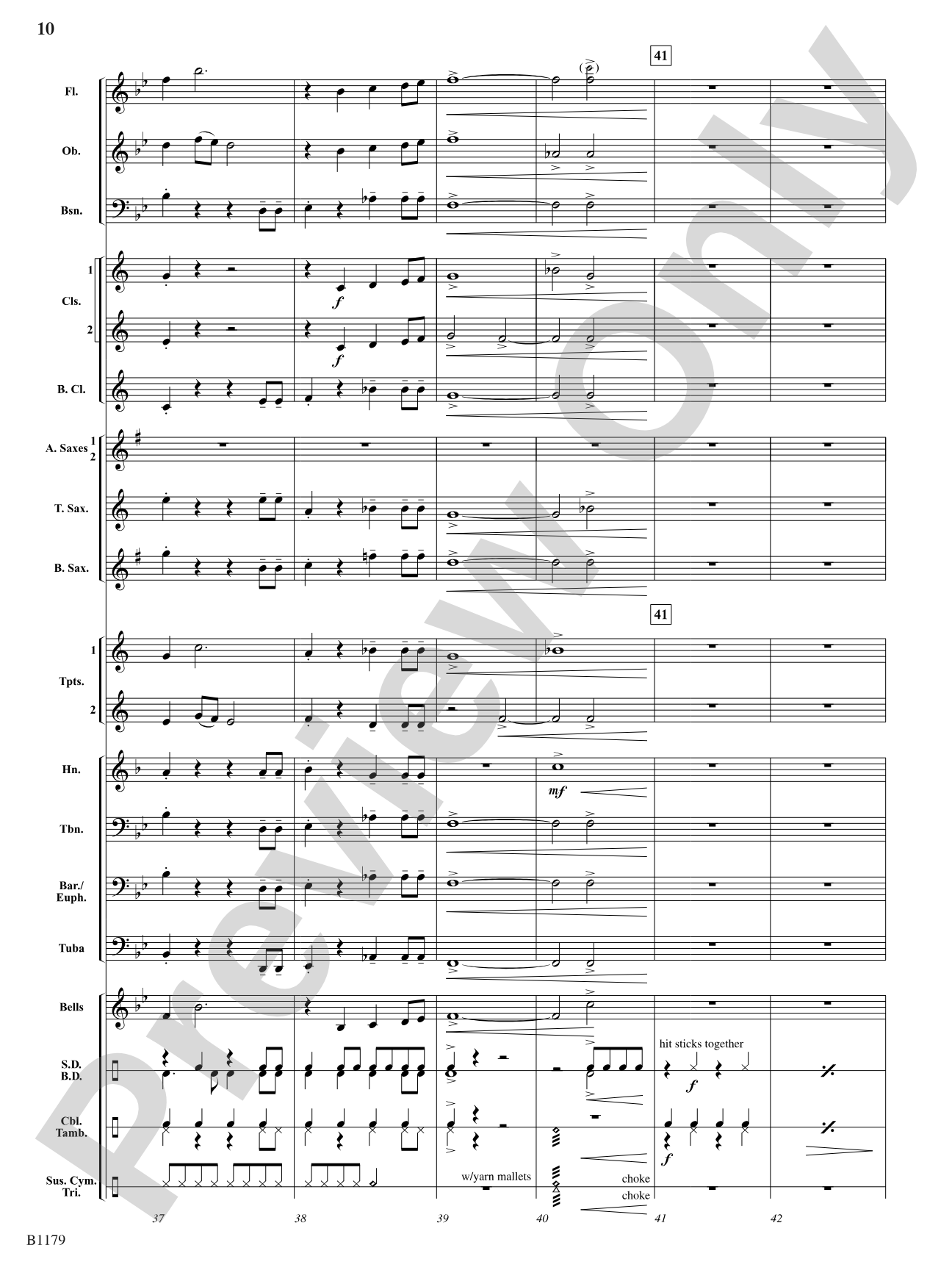 Saxcapade: Concert Band Conductor Score & Parts