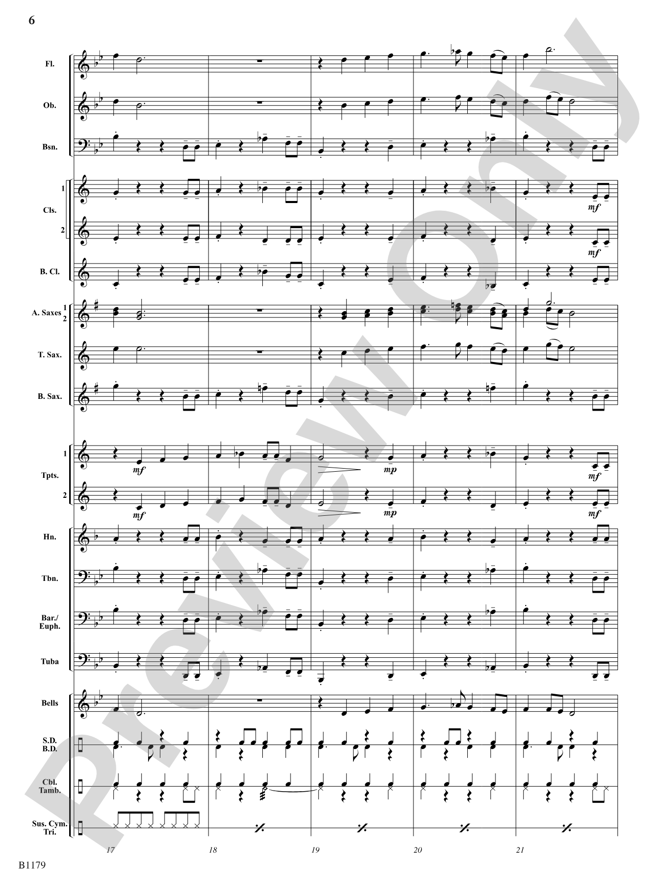 Saxcapade: Concert Band Conductor Score & Parts