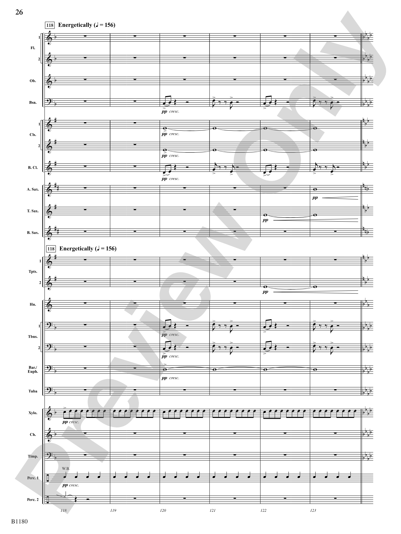 Ancient Visions: Concert Band Conductor Score & Parts