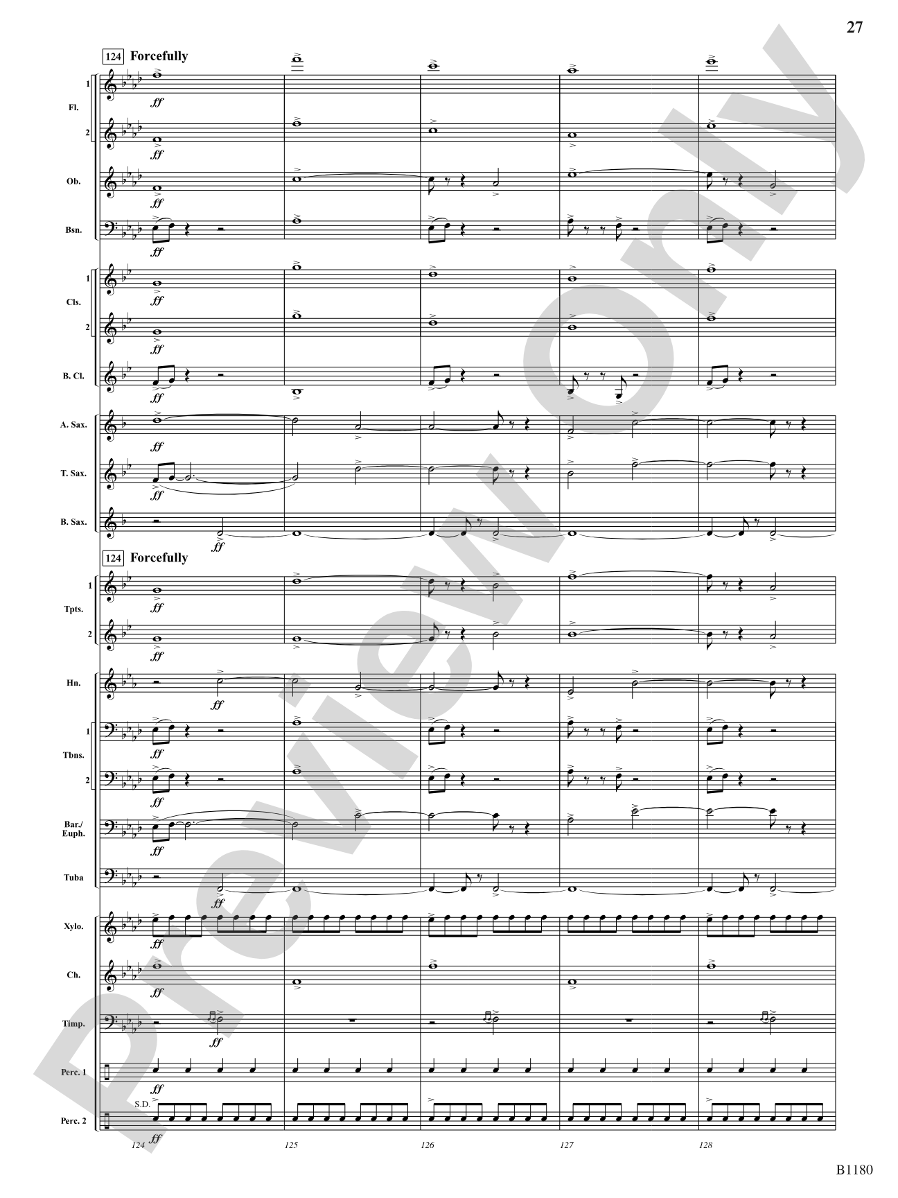 Ancient Visions: Concert Band Conductor Score & Parts