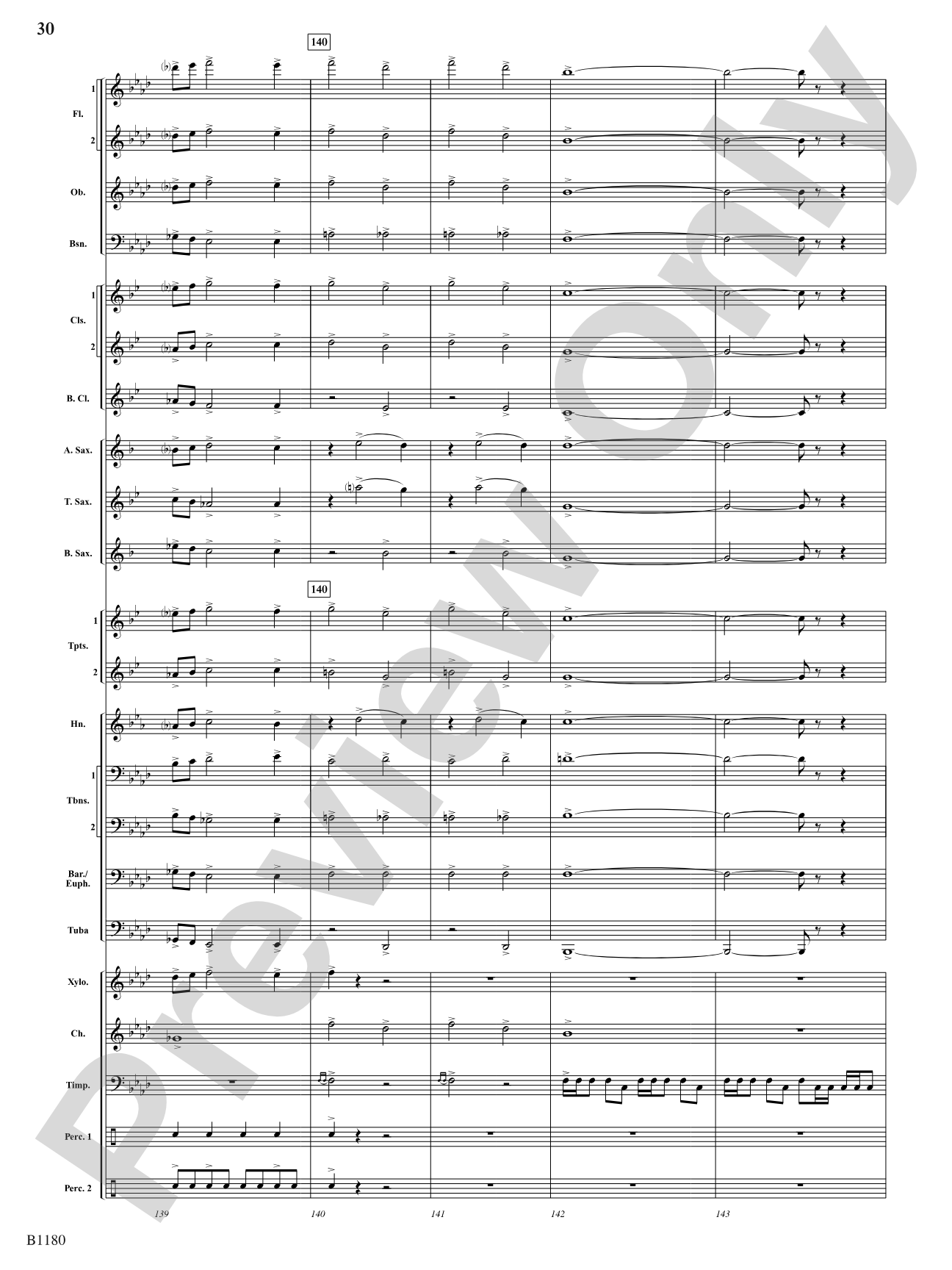 Ancient Visions: Concert Band Conductor Score & Parts