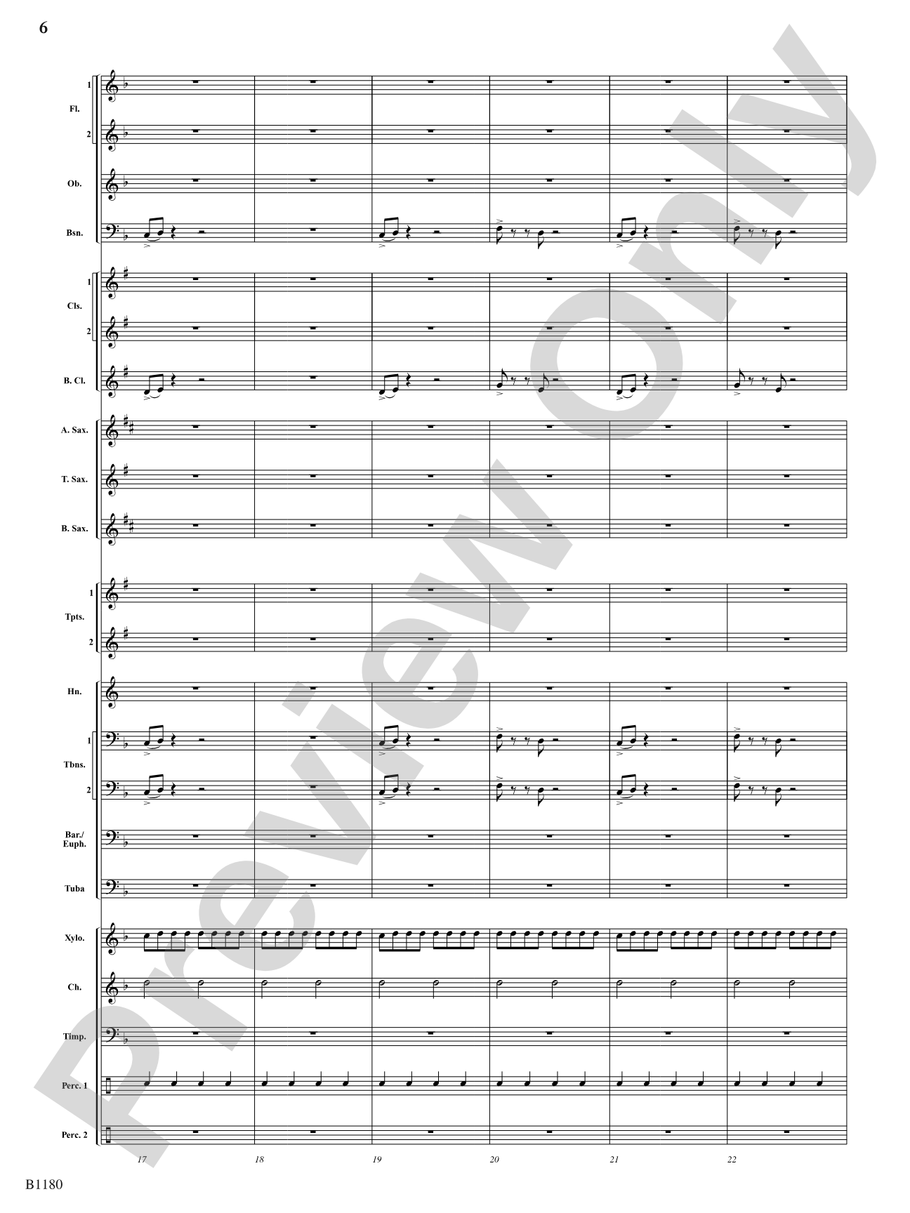 Ancient Visions: Concert Band Conductor Score & Parts