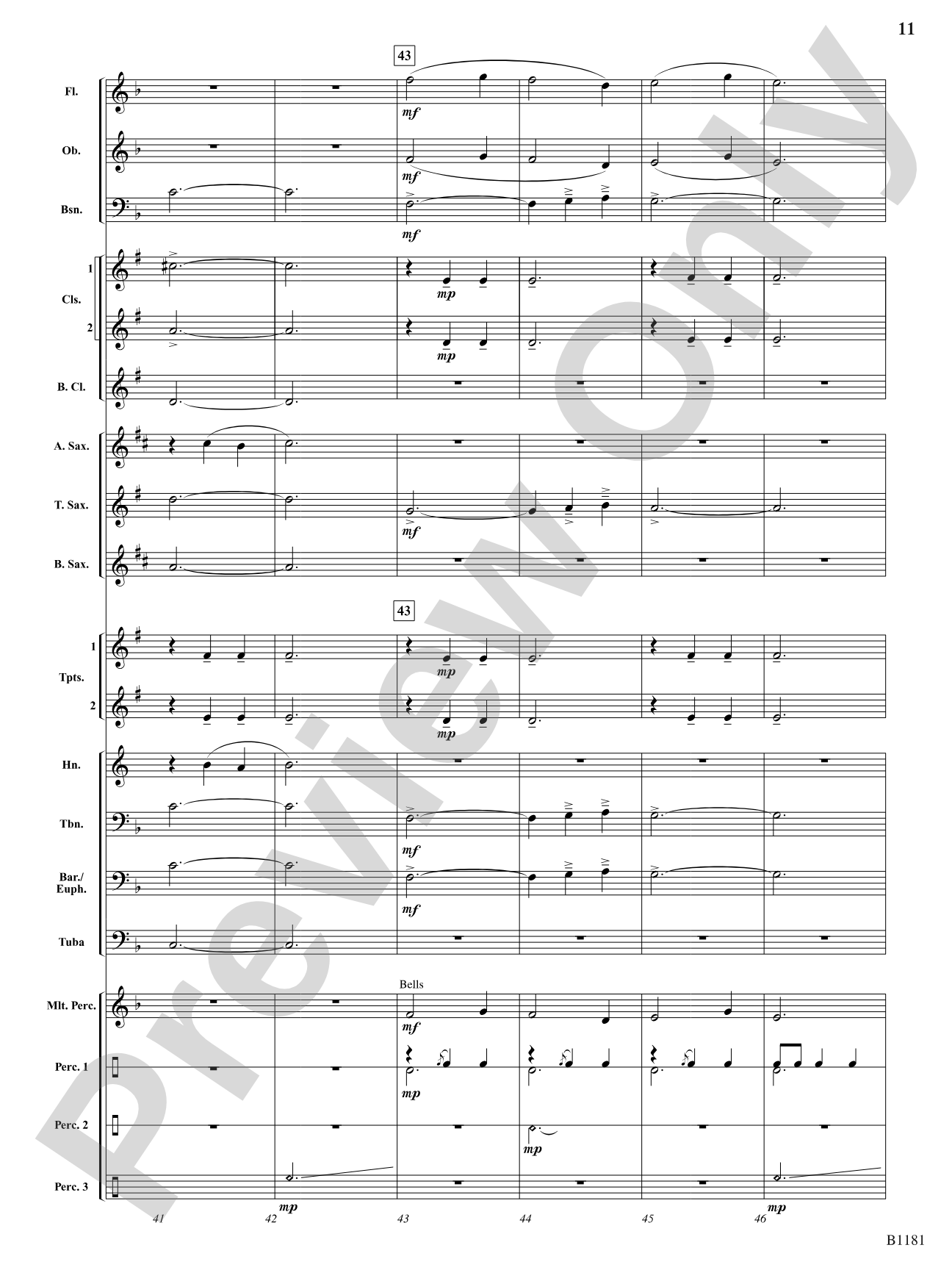 Galactic Conflict: Concert Band Conductor Score & Parts