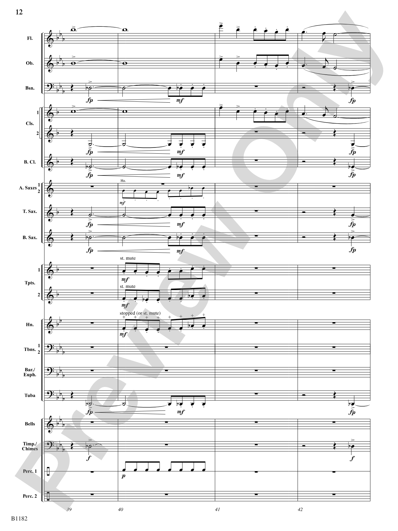 Angels We Have Heard on High: Concert Band Conductor Score & Parts