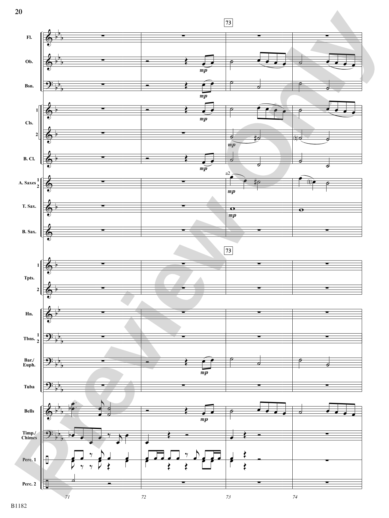 Angels We Have Heard on High: Concert Band Conductor Score & Parts