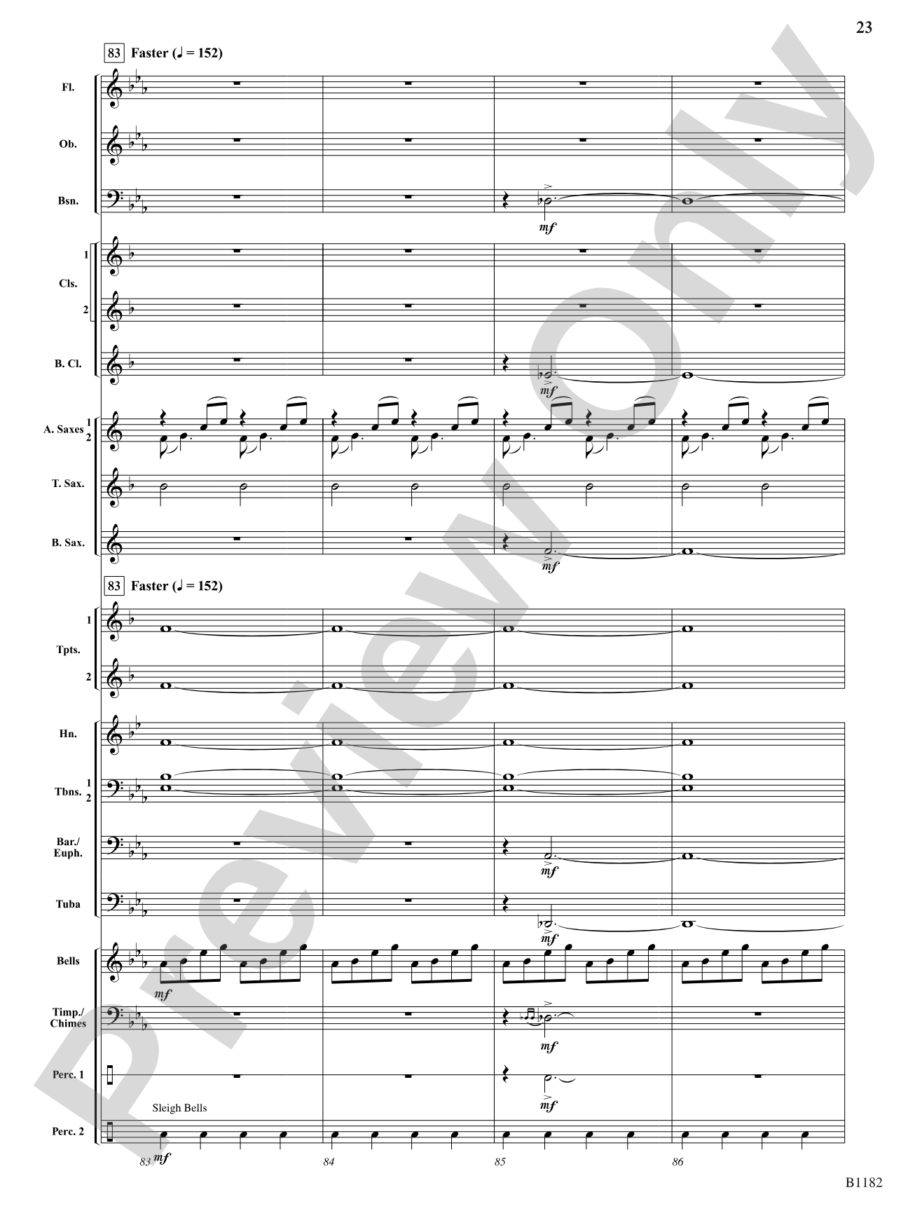 Angels We Have Heard on High: Concert Band Conductor Score & Parts
