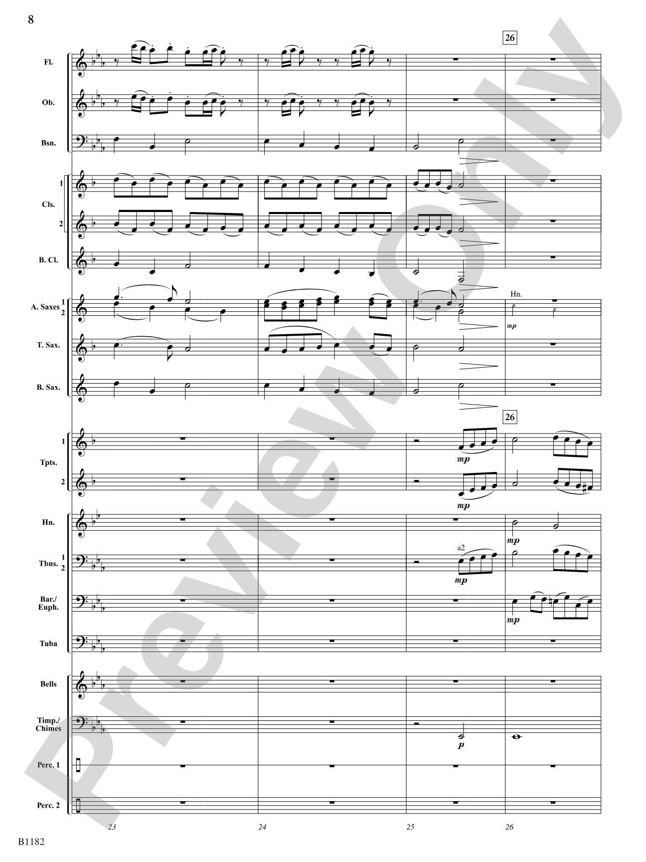 Angels We Have Heard on High: Concert Band Conductor Score & Parts