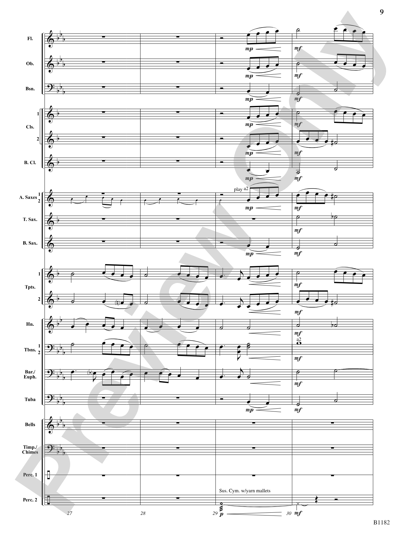 Angels We Have Heard on High: Concert Band Conductor Score & Parts