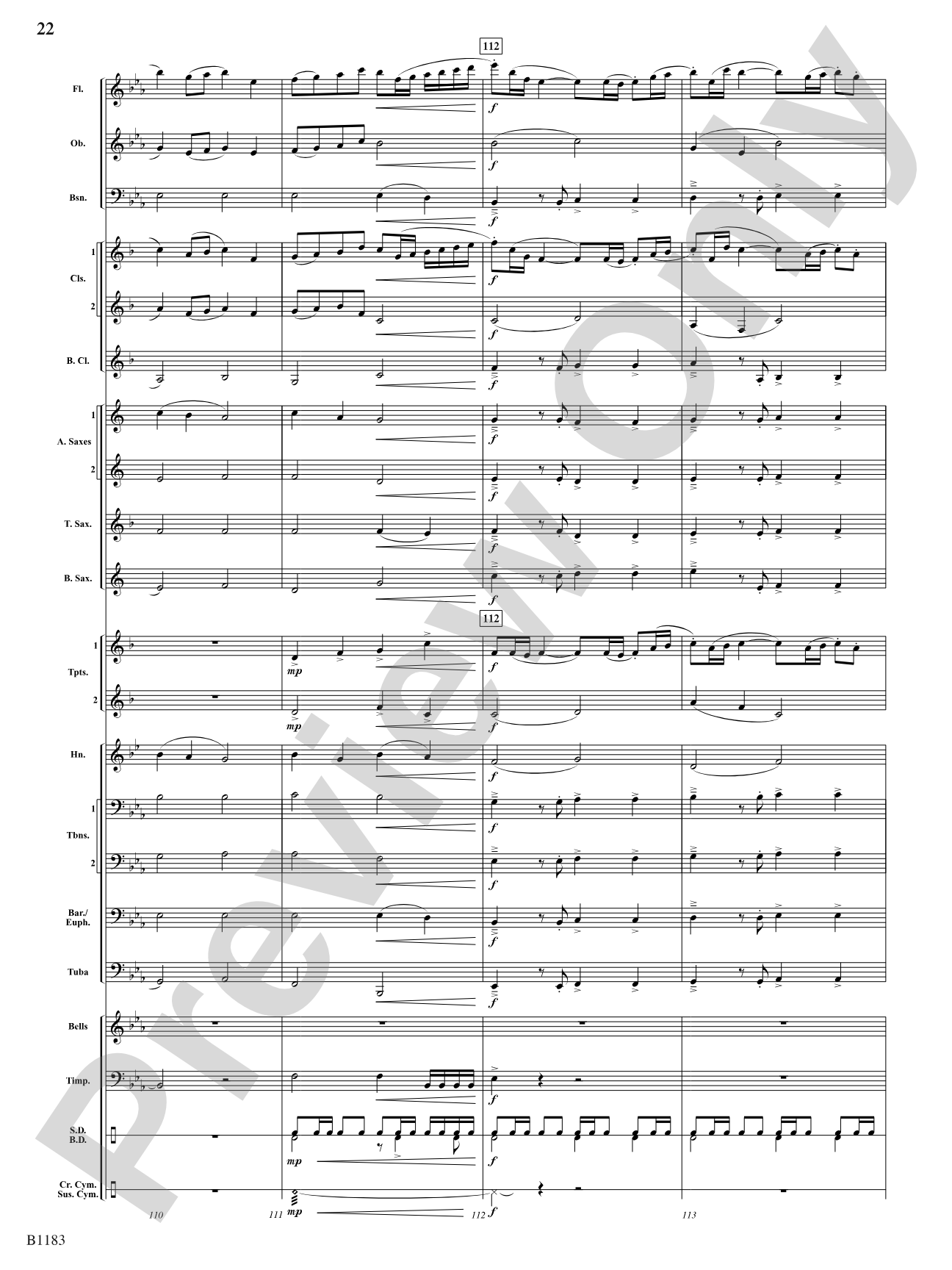 Blaze of Glory: Concert Band Conductor Score & Parts