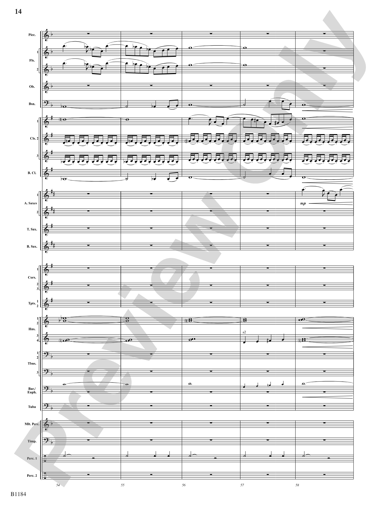 The Awakening: Concert Band Conductor Score & Parts