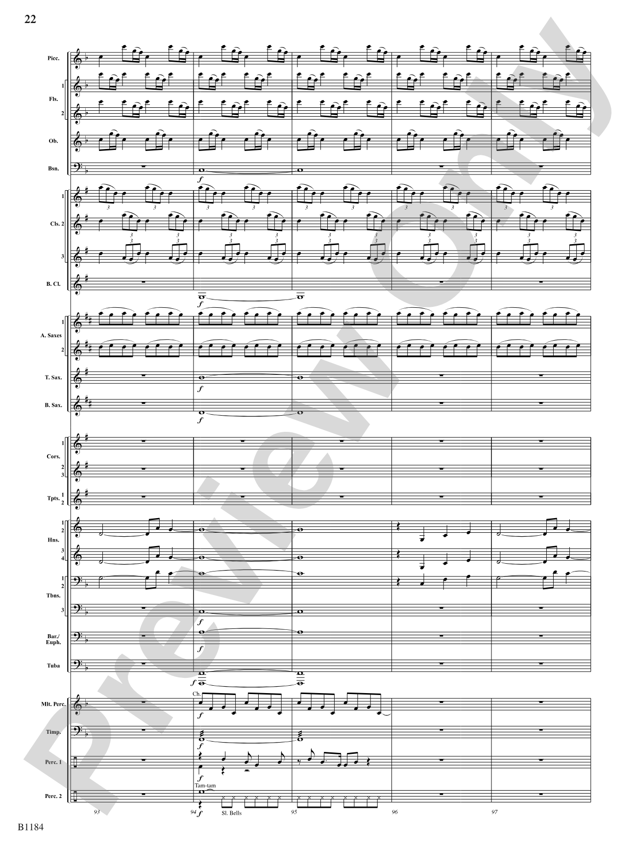 The Awakening: Concert Band Conductor Score & Parts