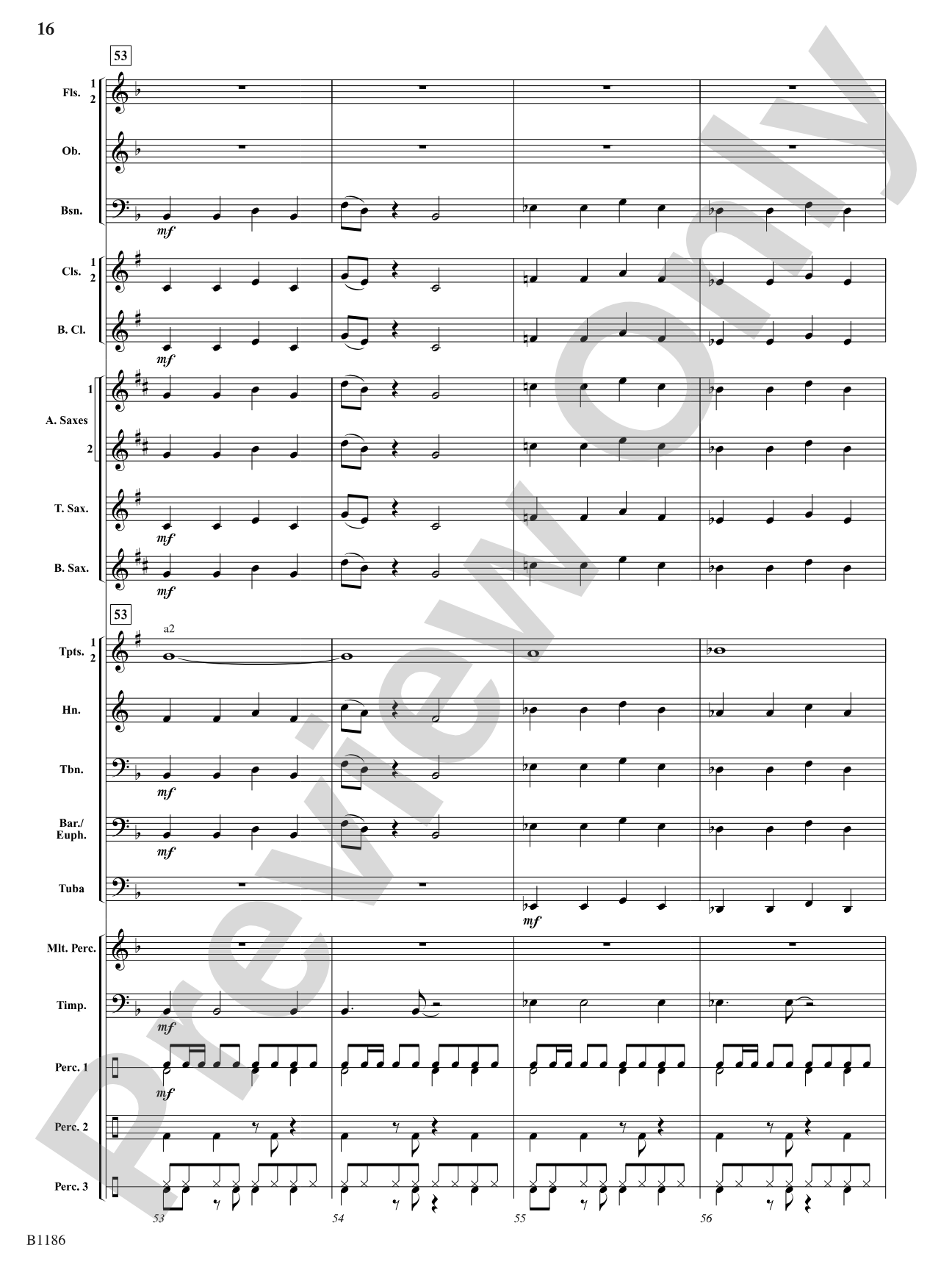 Calypso à la Rondo: Concert Band Conductor Score & Parts