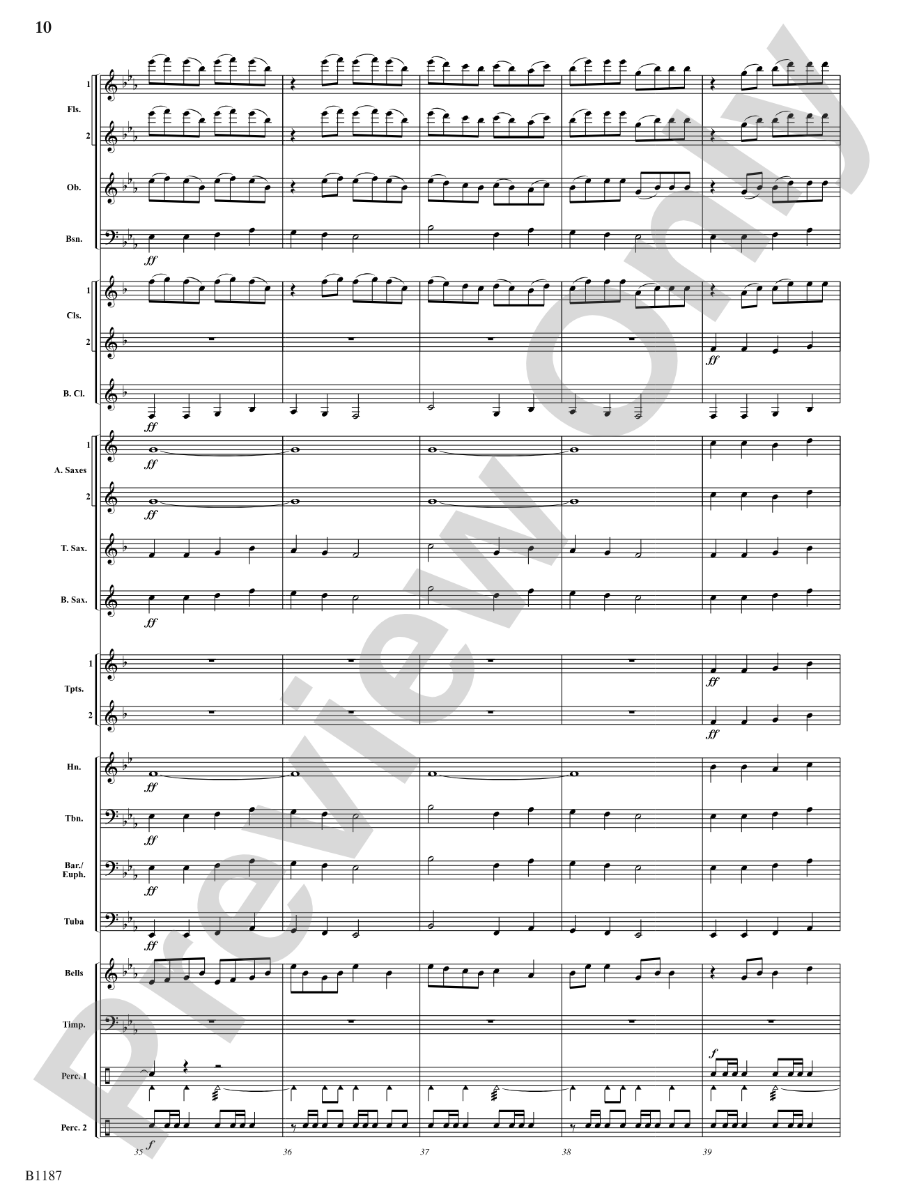 Sea Trilogy: Concert Band Conductor Score & Parts