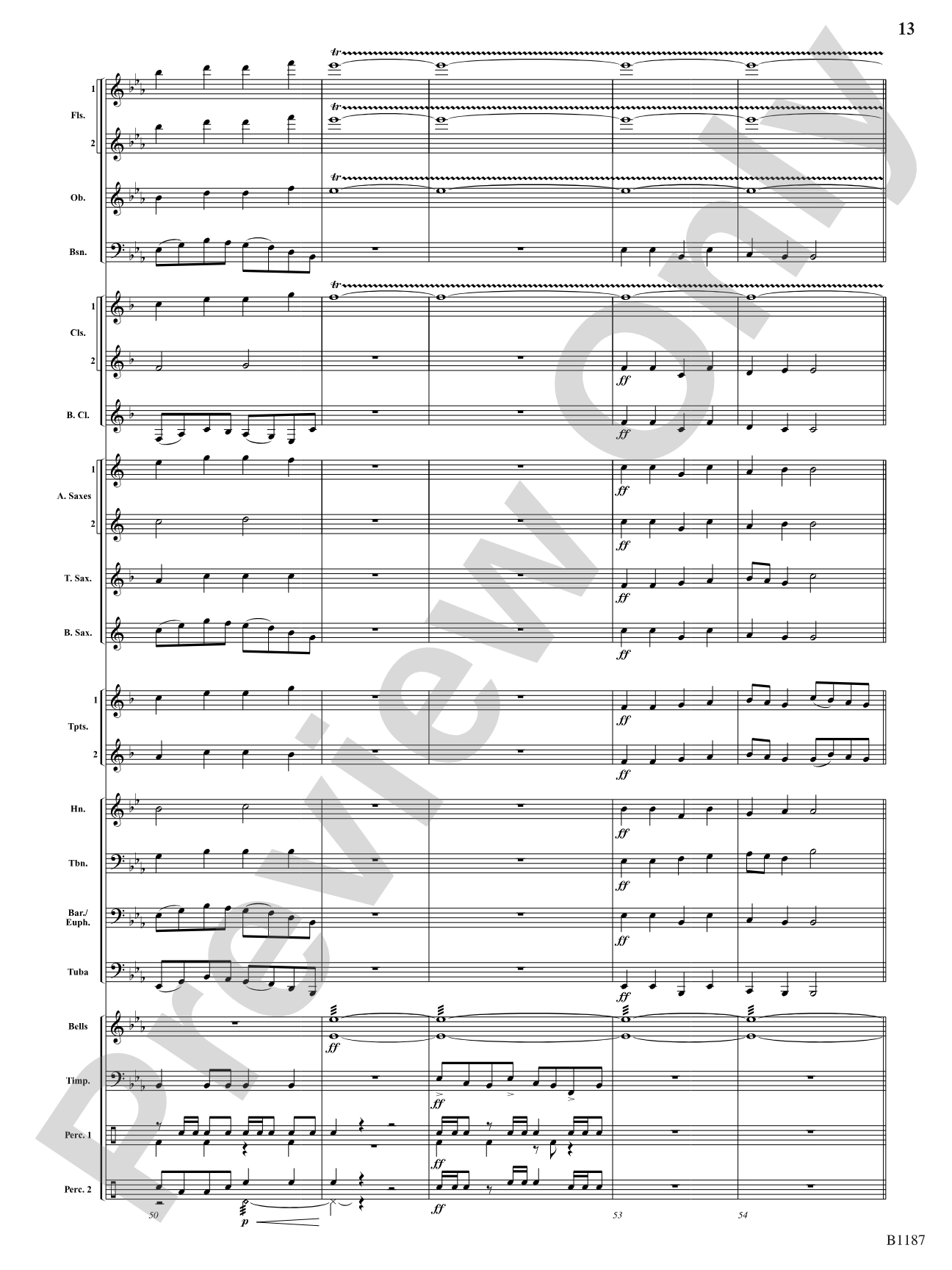 Sea Trilogy: Concert Band Conductor Score & Parts