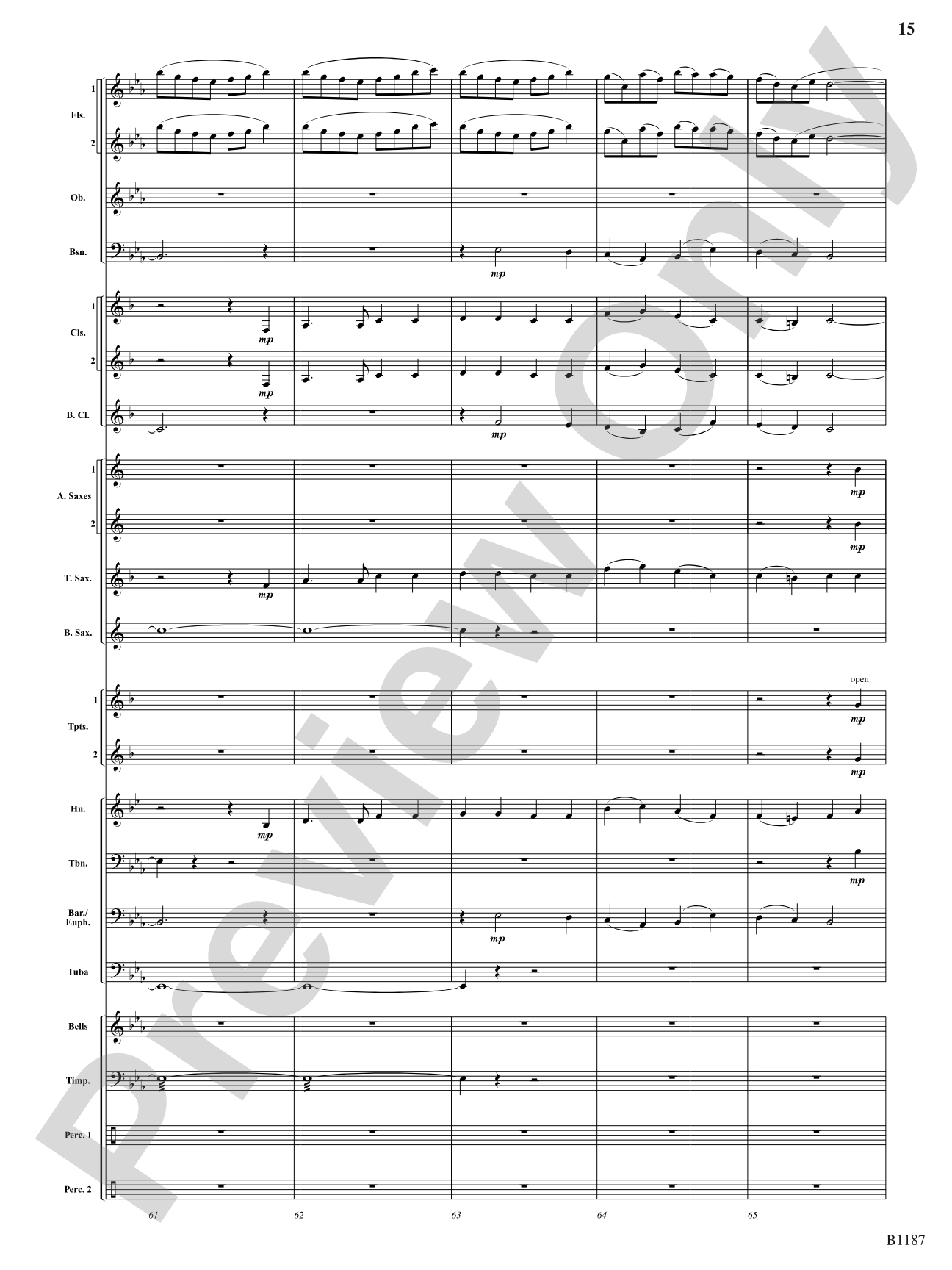 Sea Trilogy: Concert Band Conductor Score & Parts