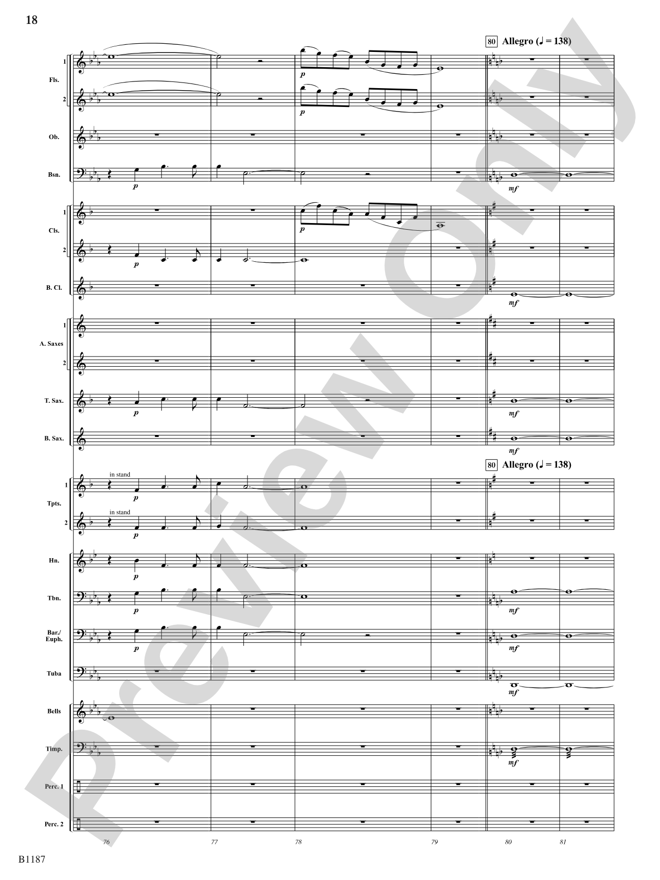 Sea Trilogy: Concert Band Conductor Score & Parts