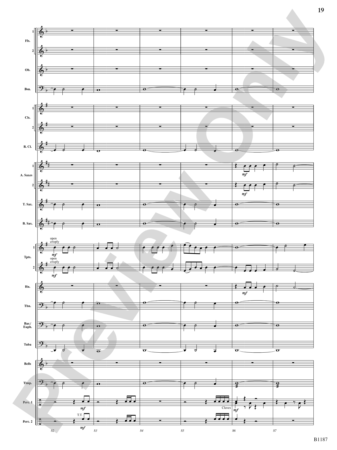Sea Trilogy: Concert Band Conductor Score & Parts