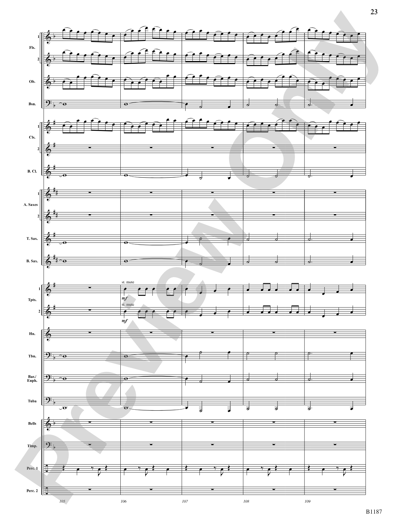 Sea Trilogy: Concert Band Conductor Score & Parts