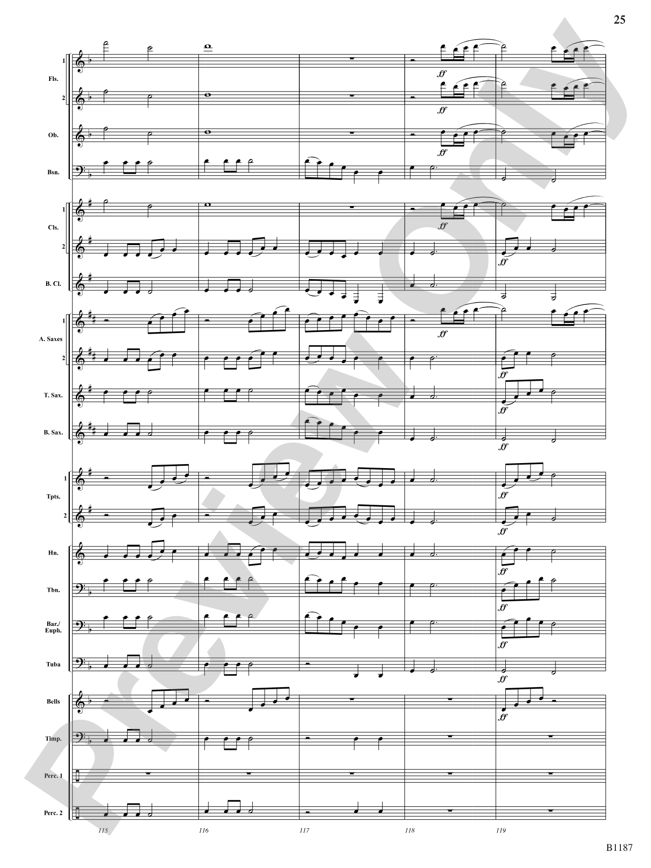 Sea Trilogy: Concert Band Conductor Score & Parts