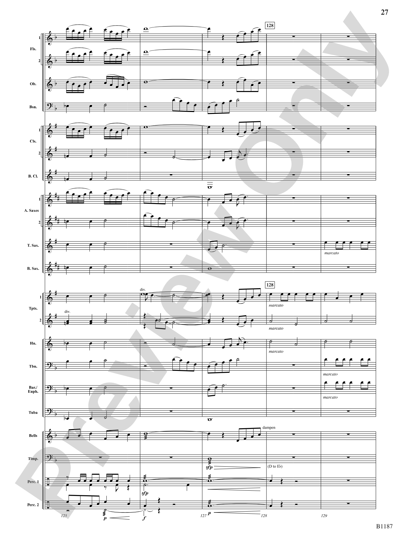 Sea Trilogy: Concert Band Conductor Score & Parts