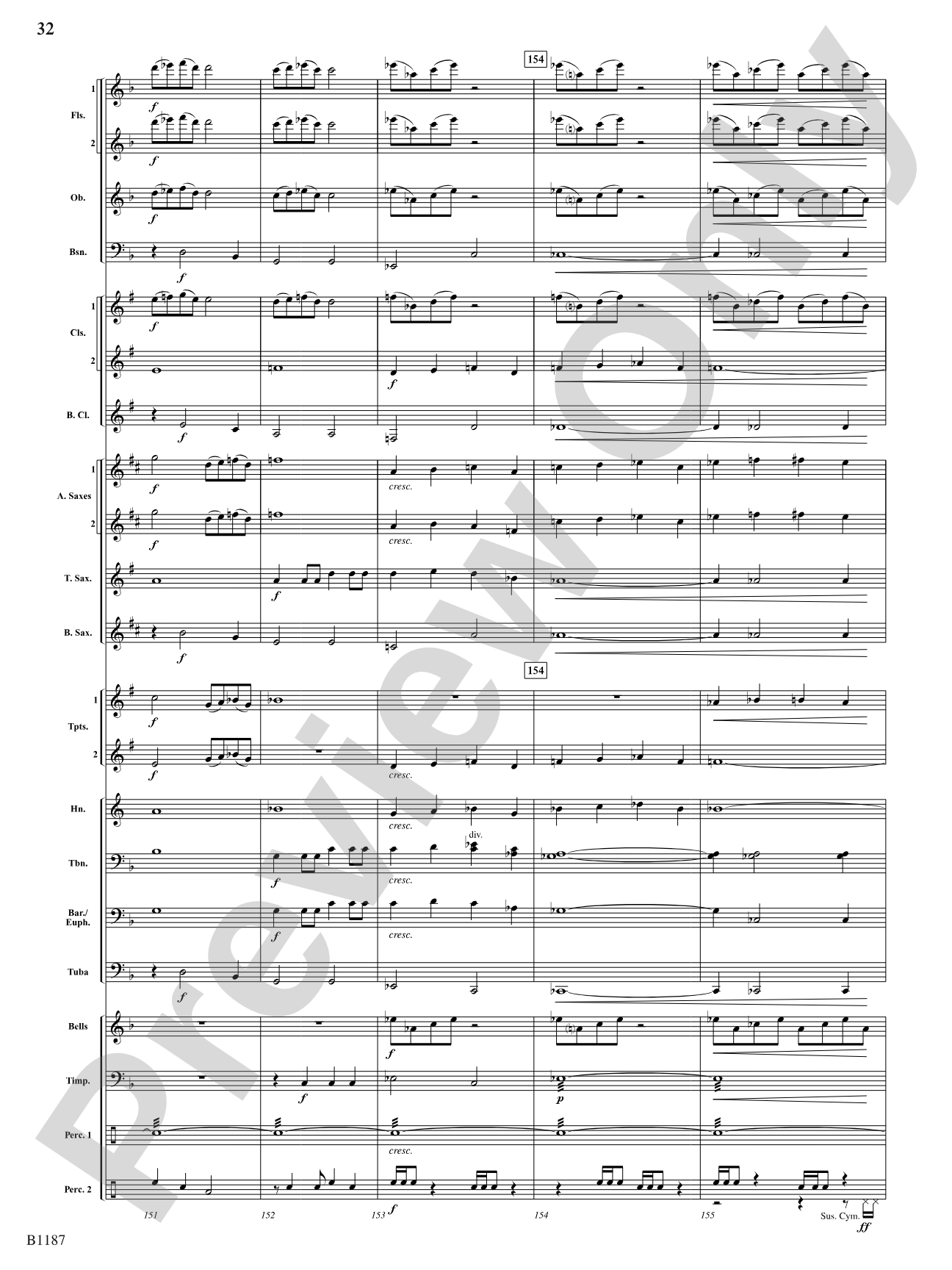 Sea Trilogy: Concert Band Conductor Score & Parts