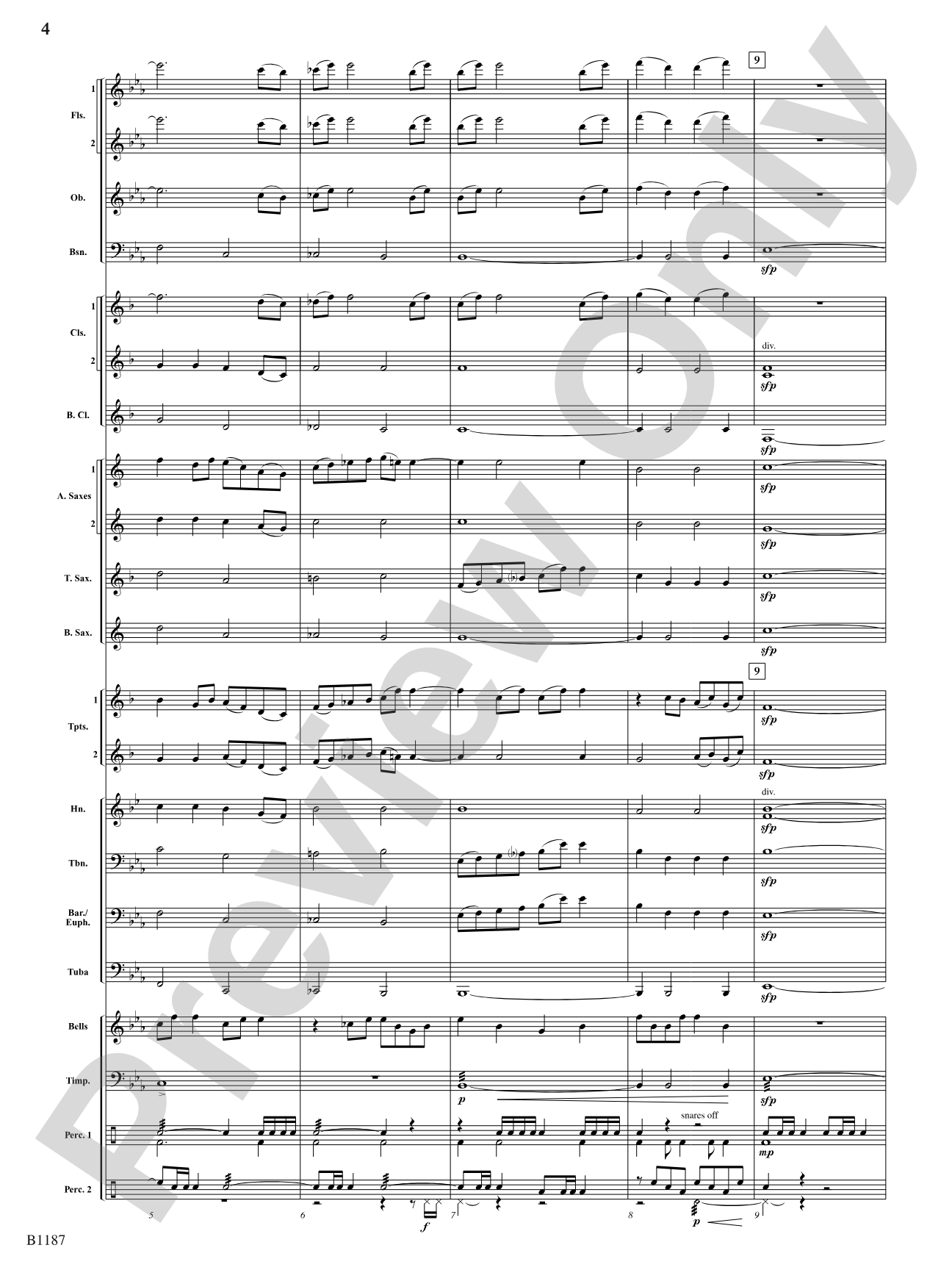 Sea Trilogy: Concert Band Conductor Score & Parts