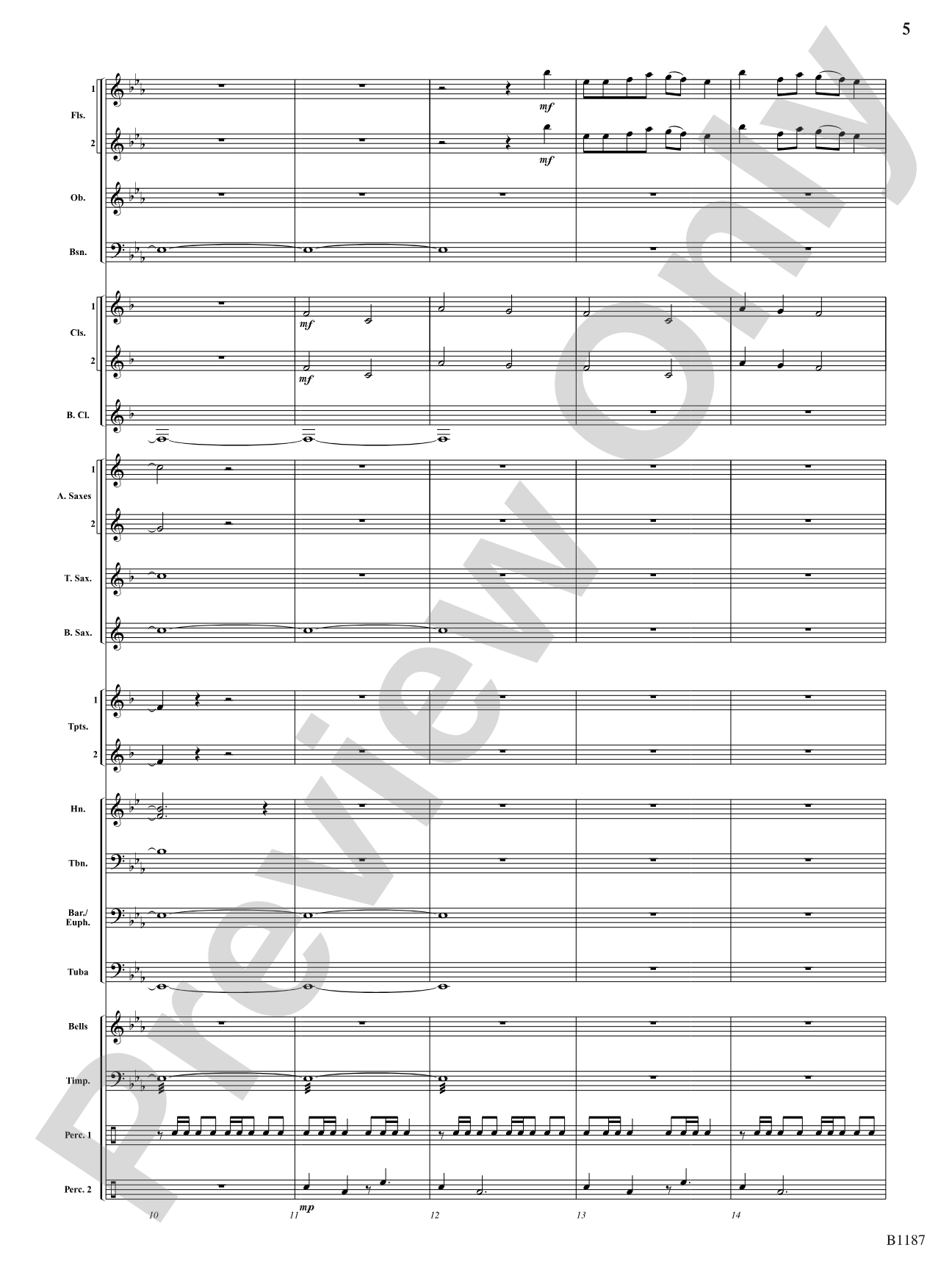 Sea Trilogy: Concert Band Conductor Score & Parts