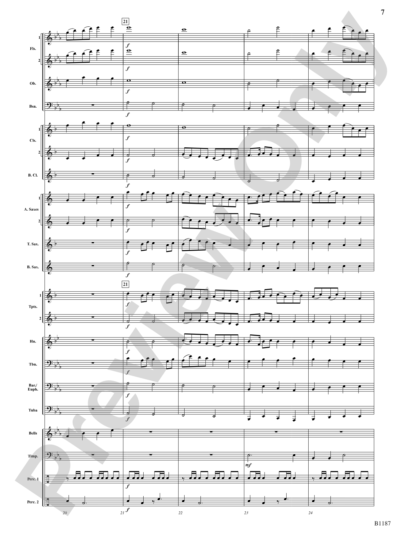 Sea Trilogy: Concert Band Conductor Score & Parts