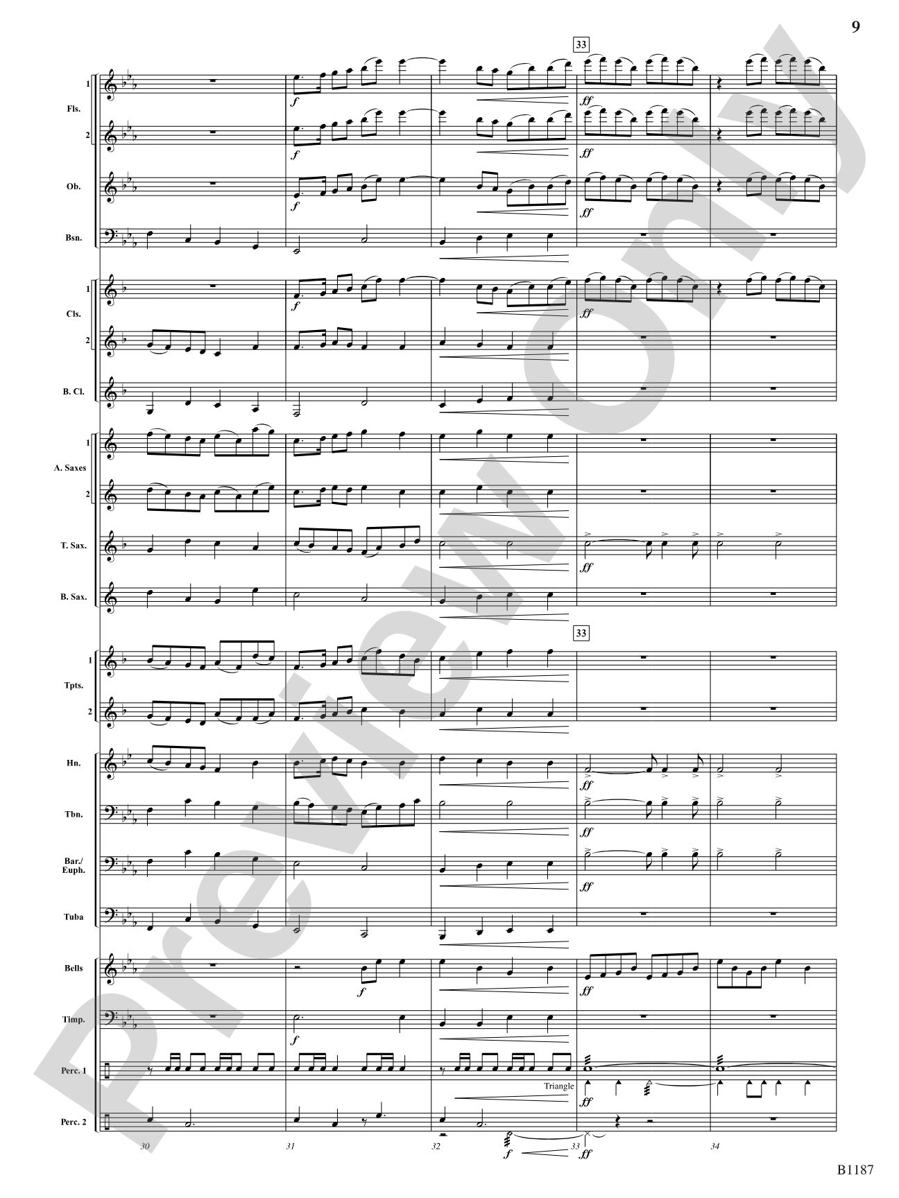Sea Trilogy: Concert Band Conductor Score & Parts