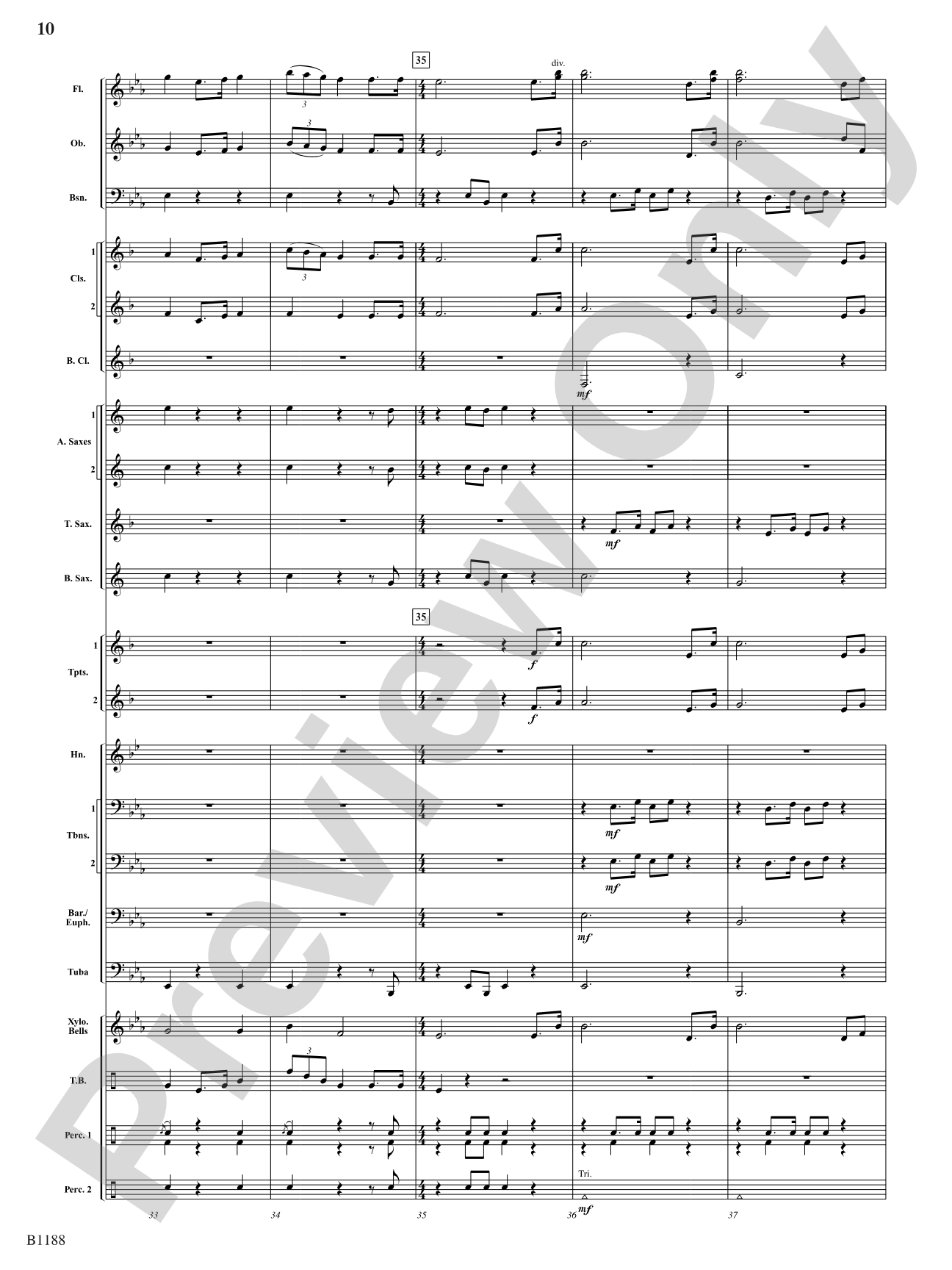 Irish Festival: Concert Band Conductor Score & Parts