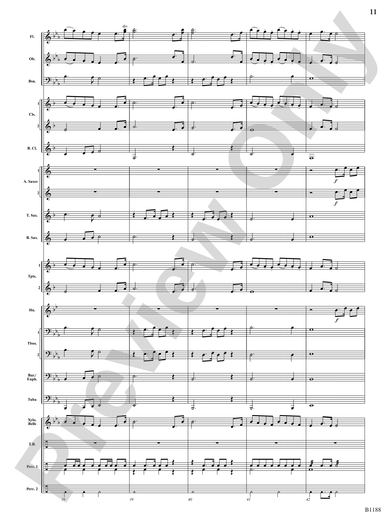 Irish Festival: Concert Band Conductor Score & Parts