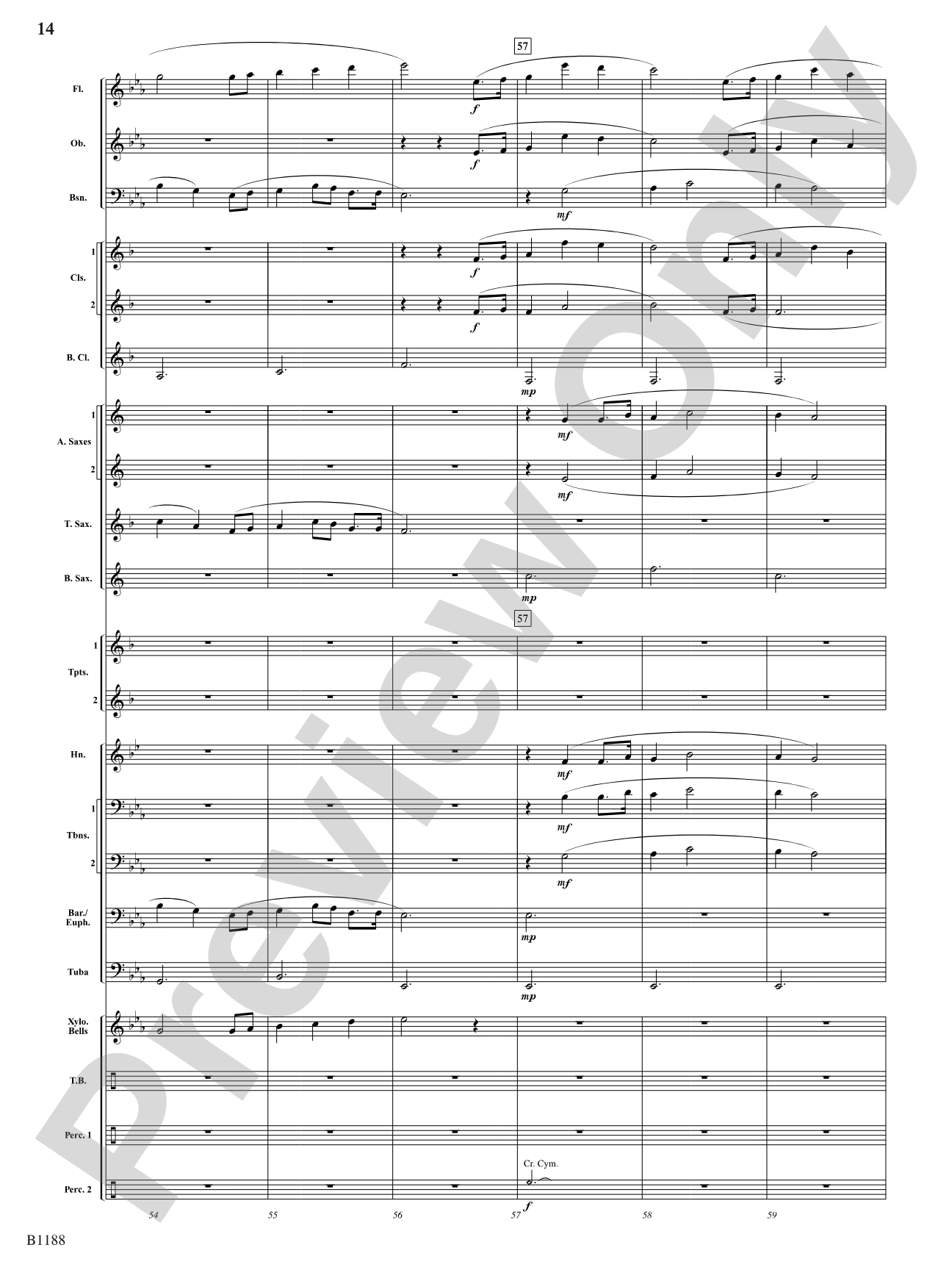 Irish Festival: Concert Band Conductor Score & Parts