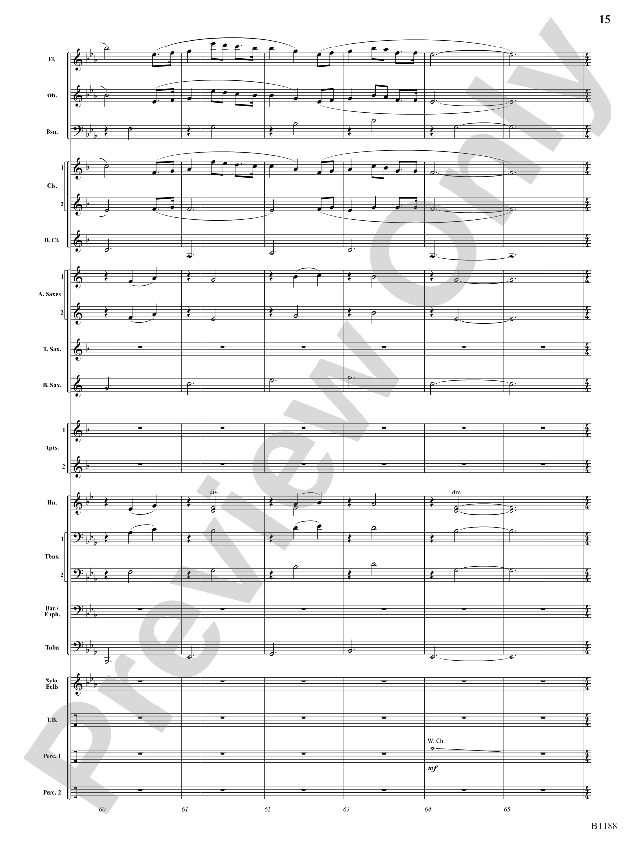 Irish Festival: Concert Band Conductor Score & Parts